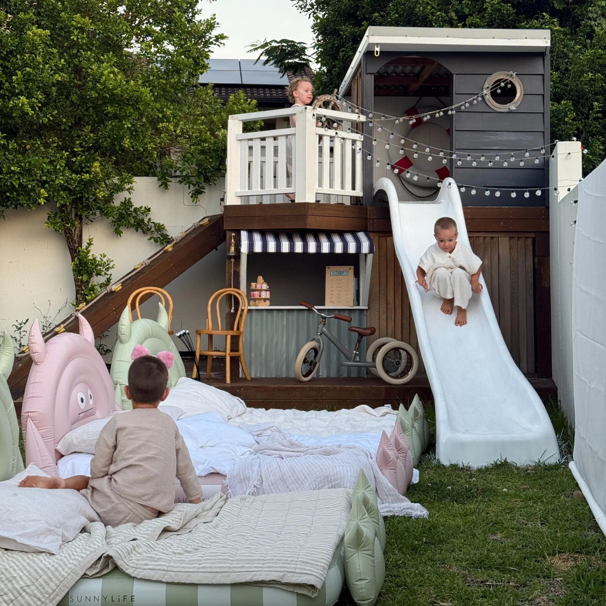 Kids Sleepover Bed | Monster Sage Sunnylife