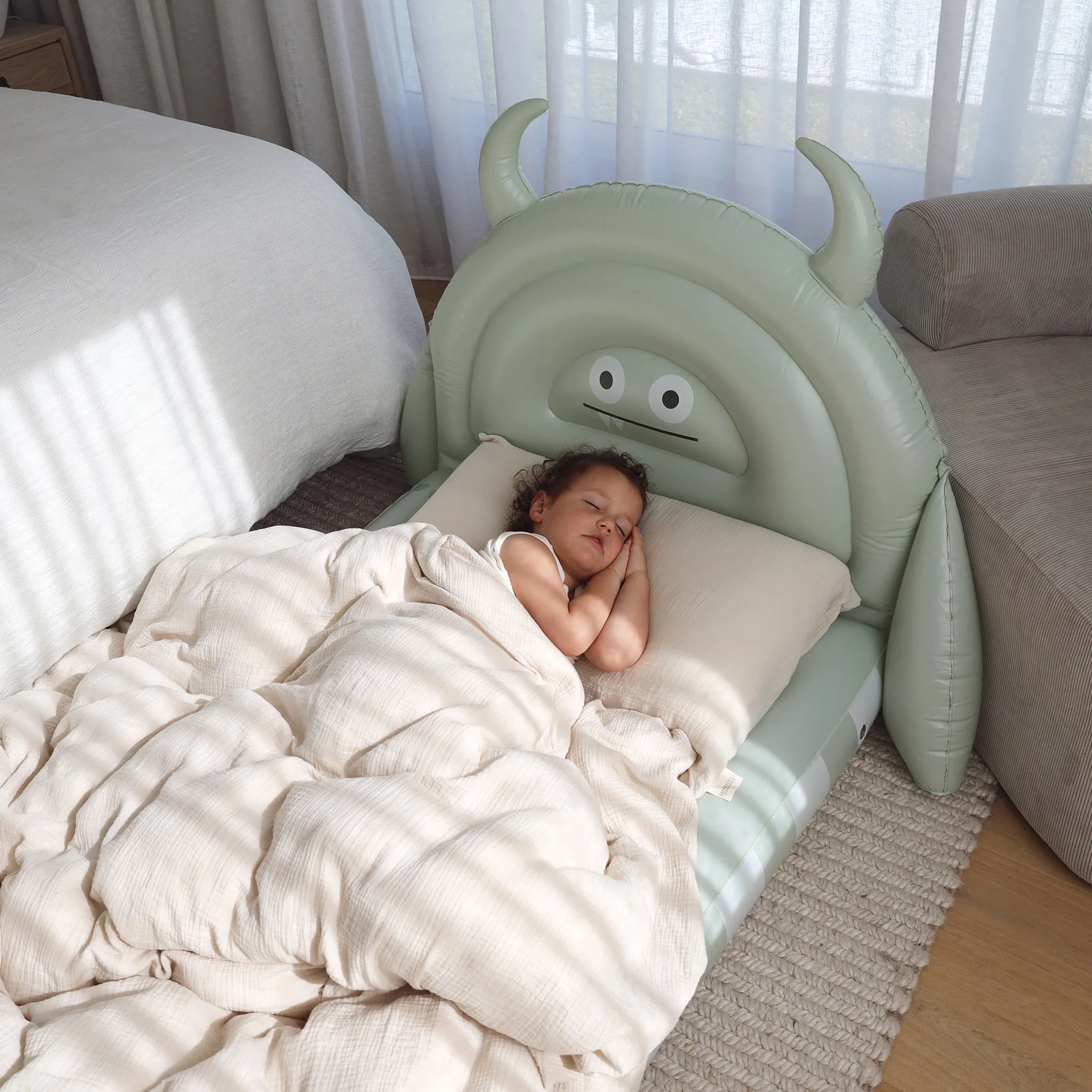 Kids Sleepover Bed | Monster Sage Sunnylife