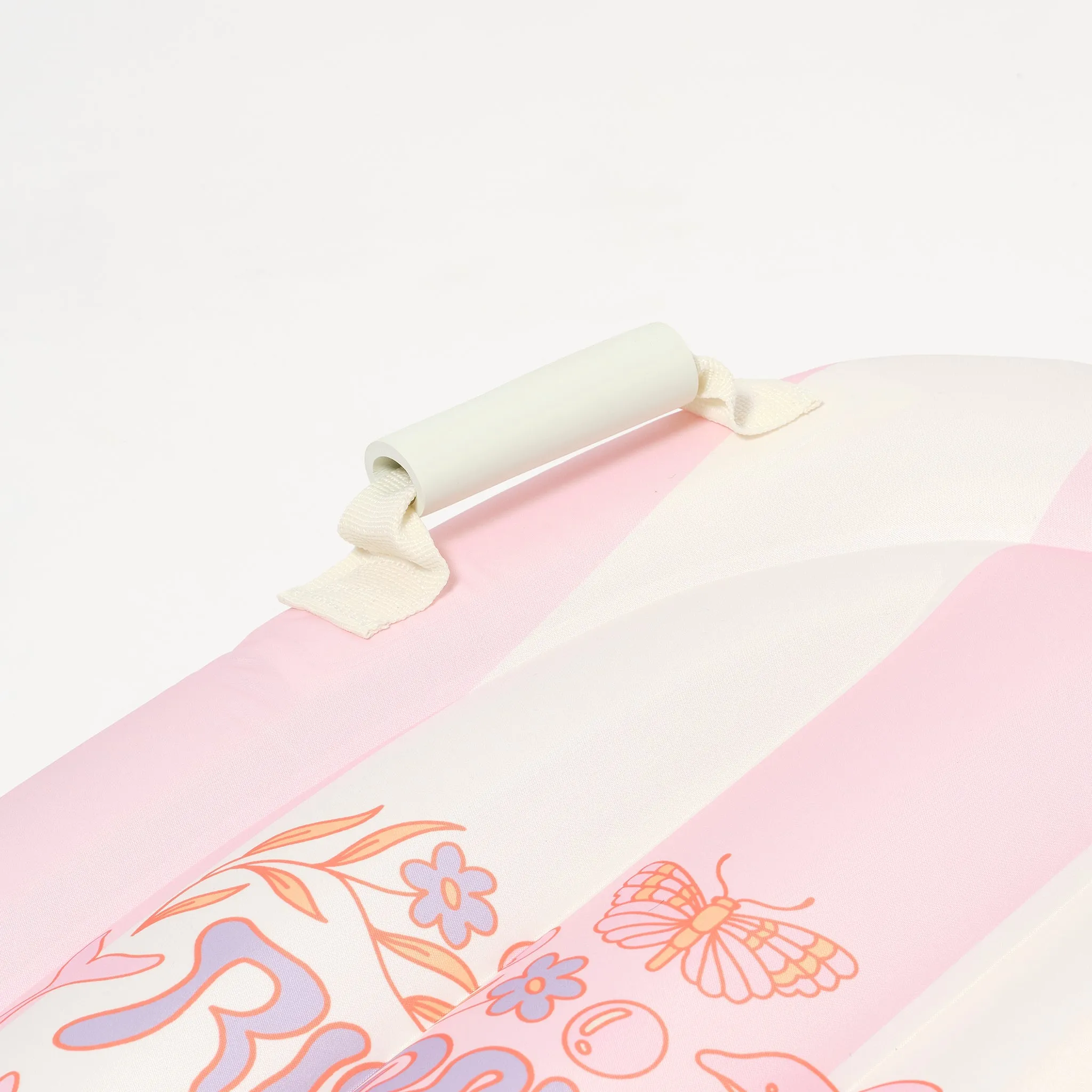 Kids Surf Mat | Dolphin Surf Co Pink Stripe Sunnylife