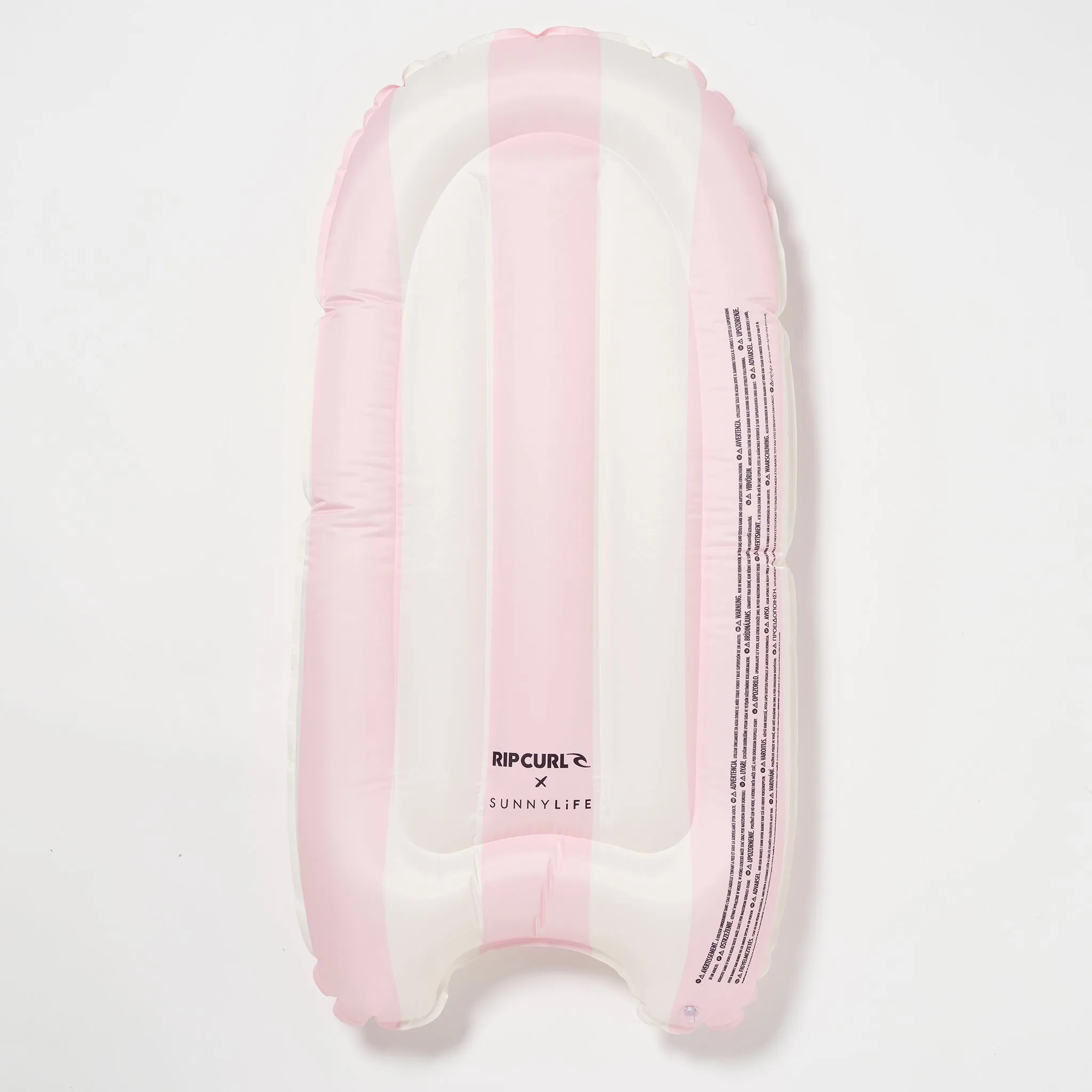 Kids Surf Mat | Dolphin Surf Co Pink Stripe Sunnylife