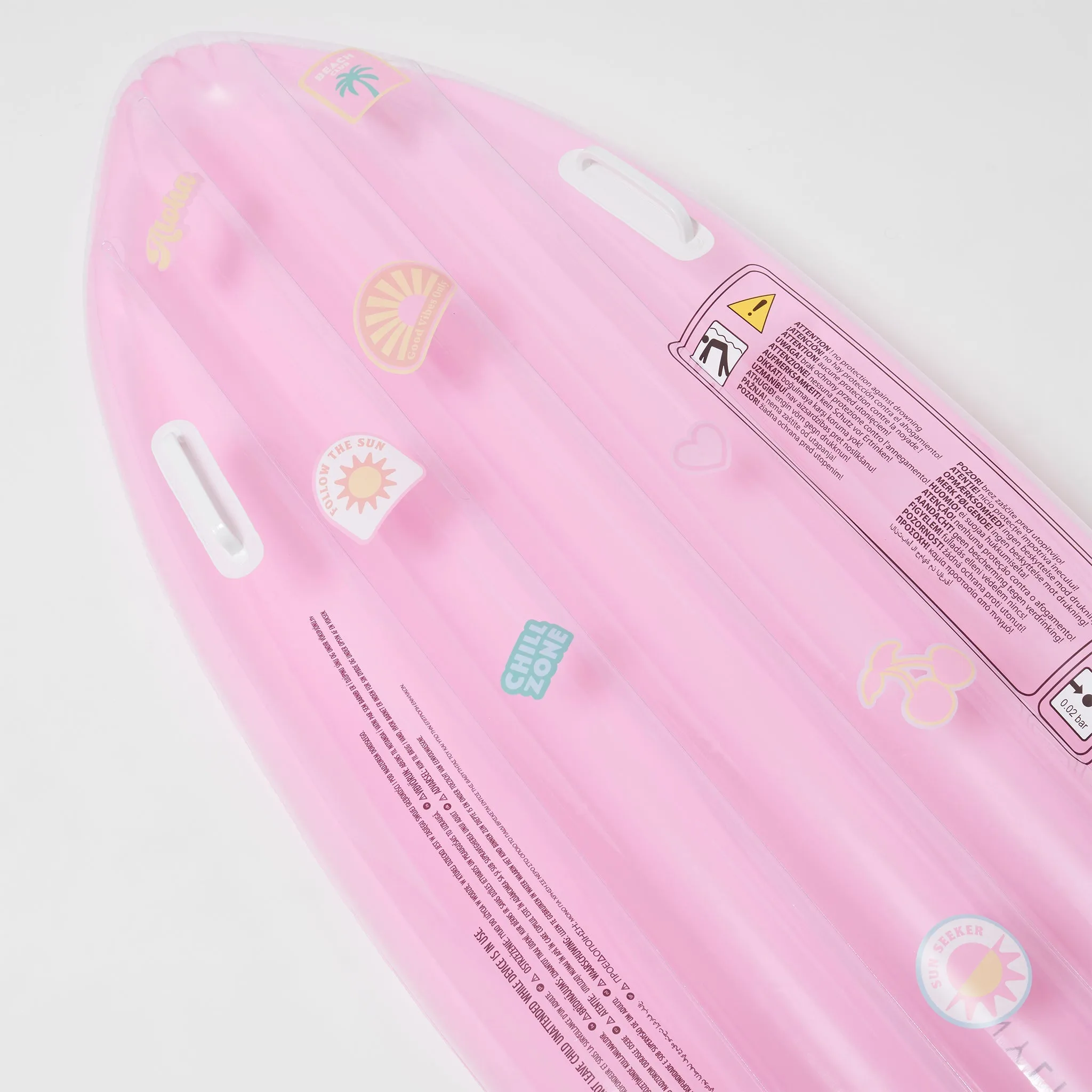 Kids Surfboard Float | Summer Sherbet Bubblegum Pink Sunnylife