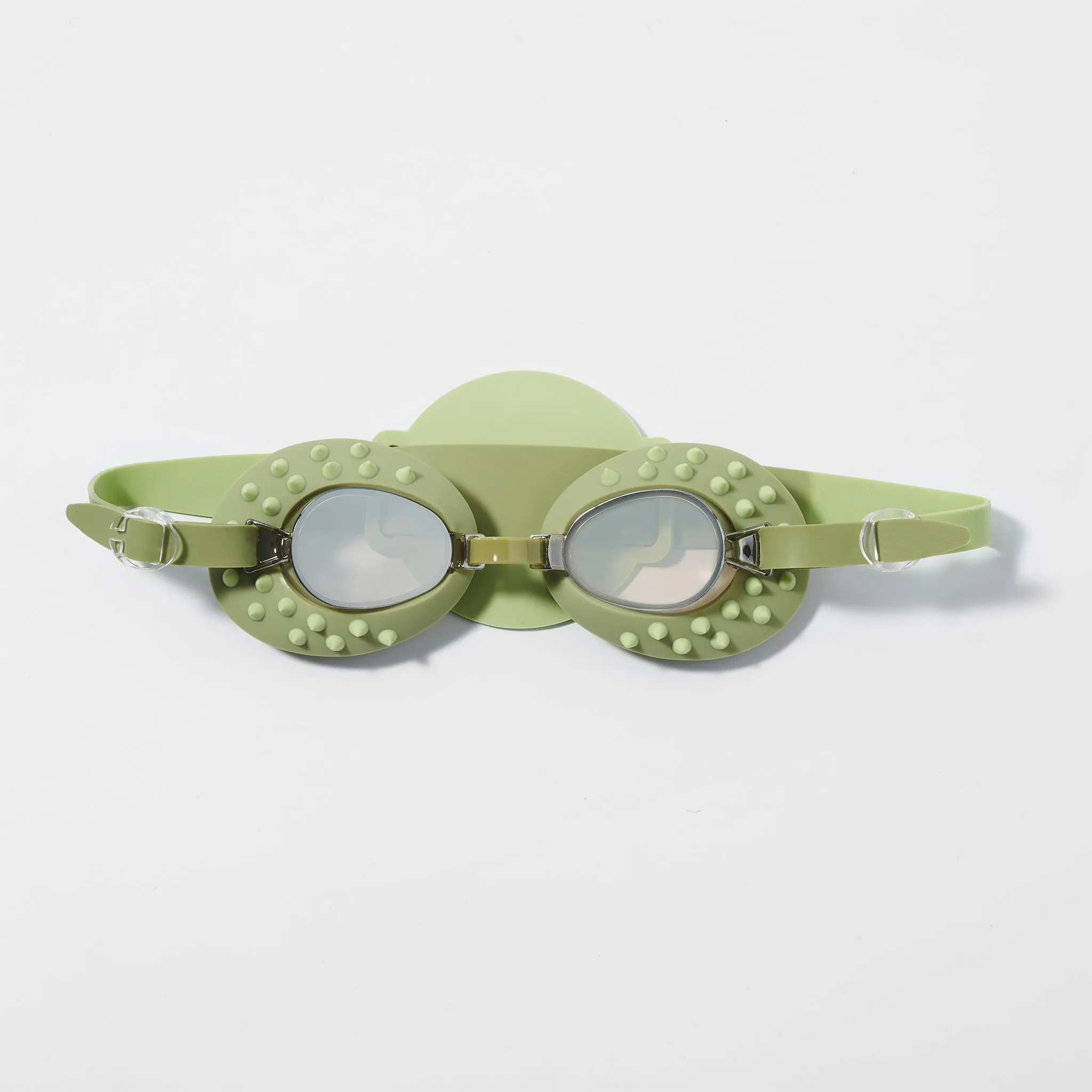 Kids Swim Goggles | Cookie the Croc Khaki Sunnylife