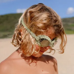 Kids Swim Goggles | Cookie the Croc Khaki Sunnylife