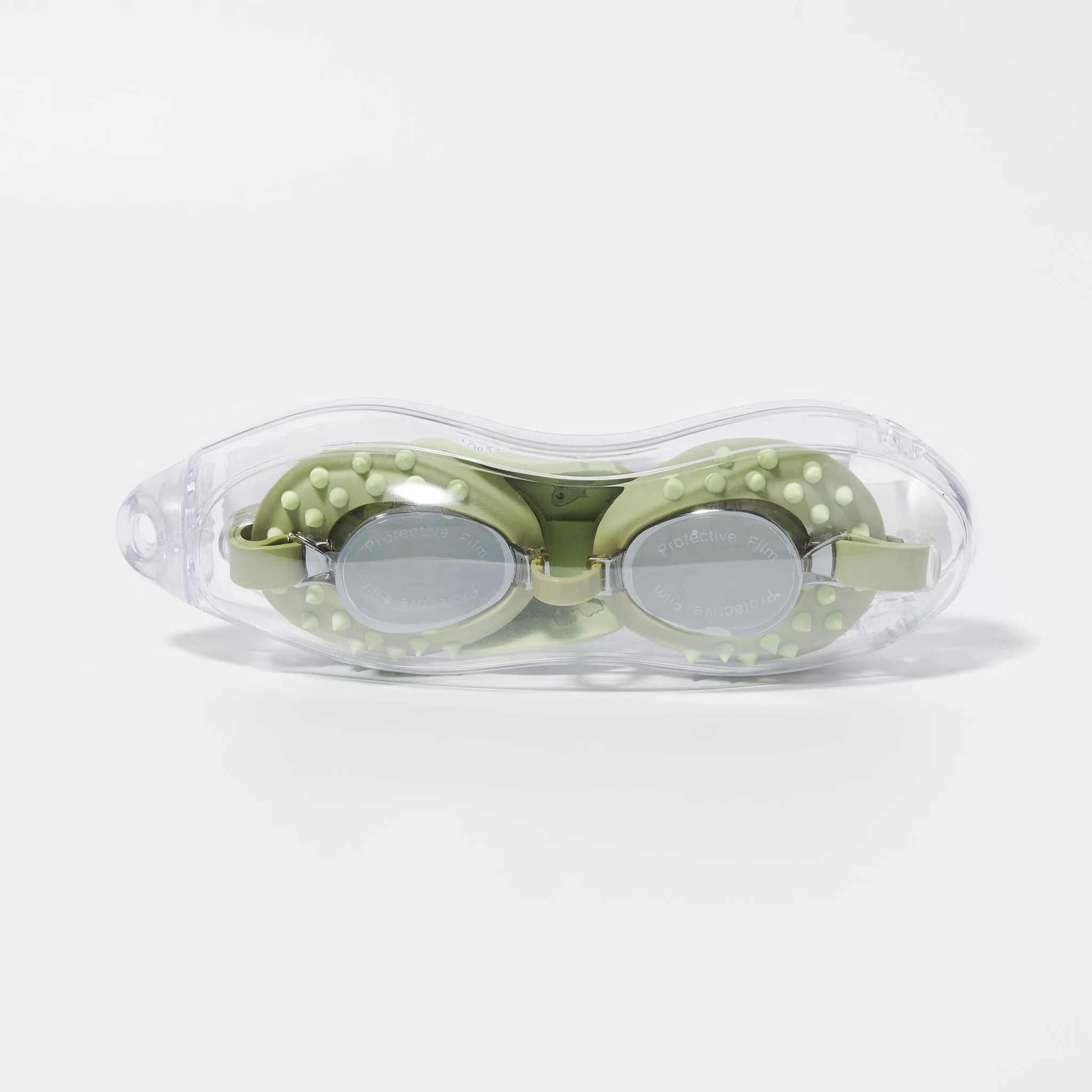 Kids Swim Goggles | Cookie the Croc Khaki Sunnylife
