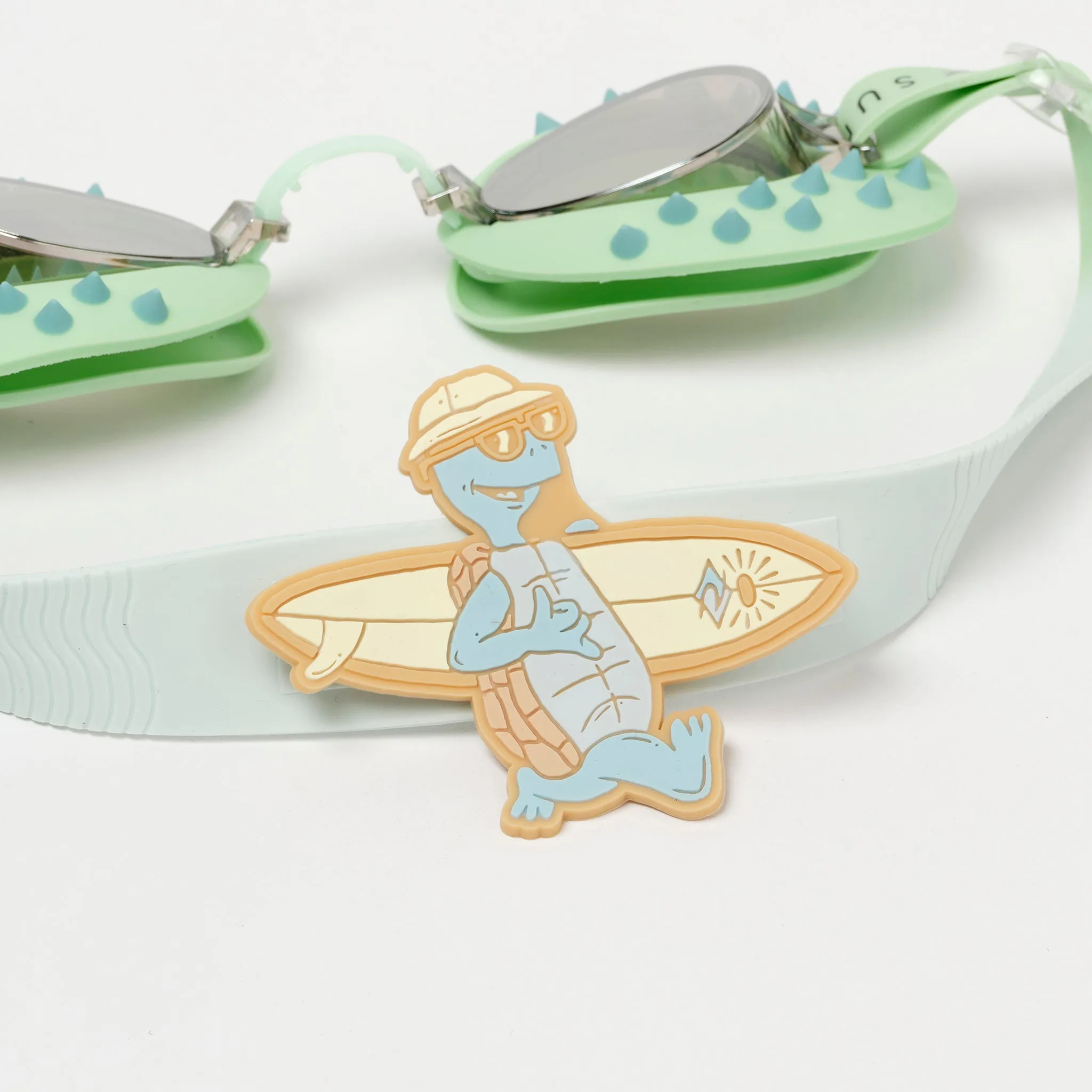 Kids Swim Goggles | Shred Turtle Aqua Sunnylife