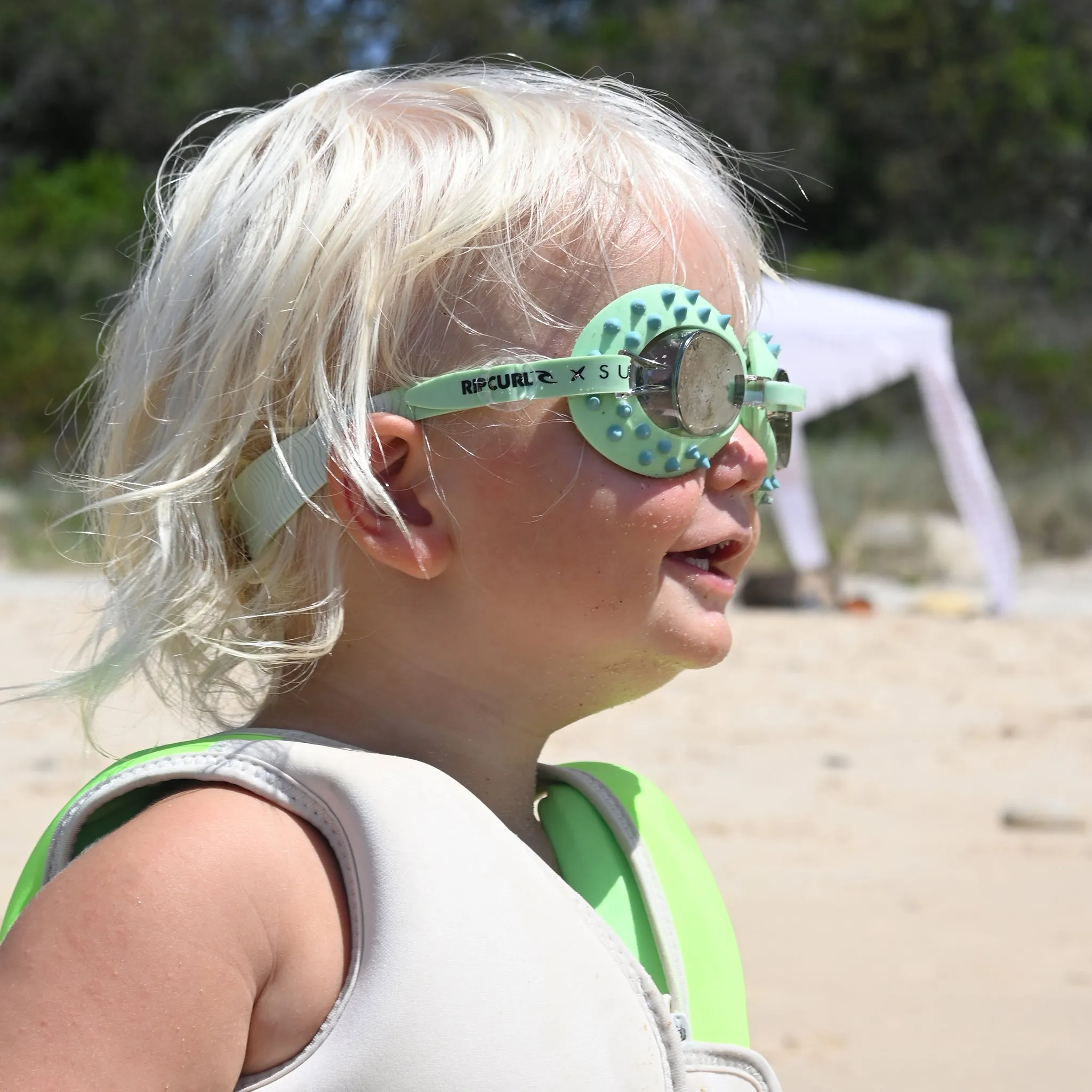 Kids Swim Goggles | Shred Turtle Aqua Sunnylife