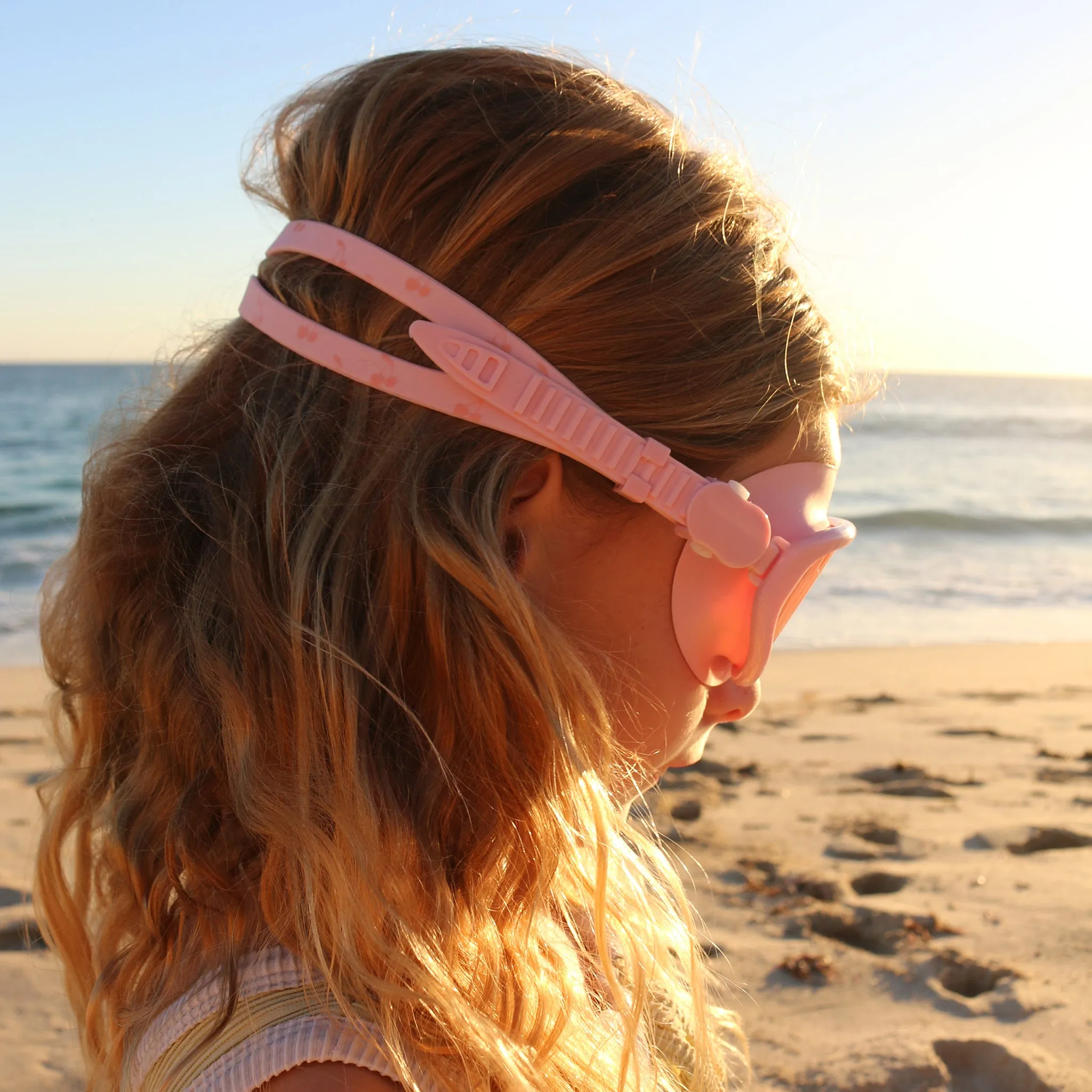 Kids Swim Mask | Cotton Candy Cherry Sunnylife