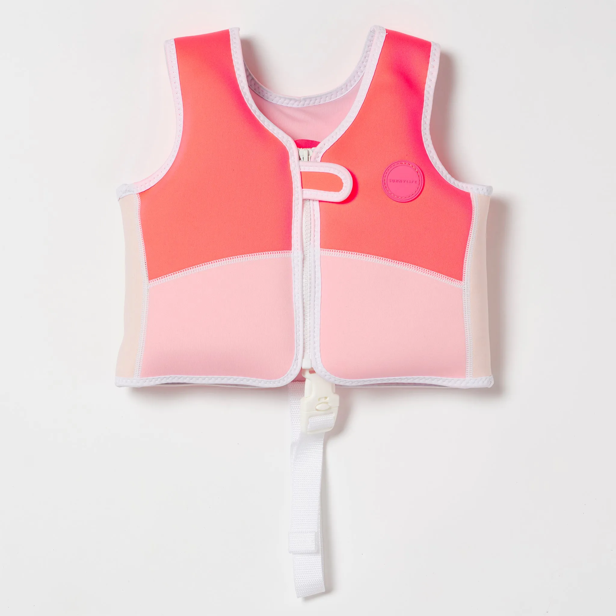 Kids Swim Vest 1-2 | Melody the Mermaid Neon Strawberry Sunnylife
