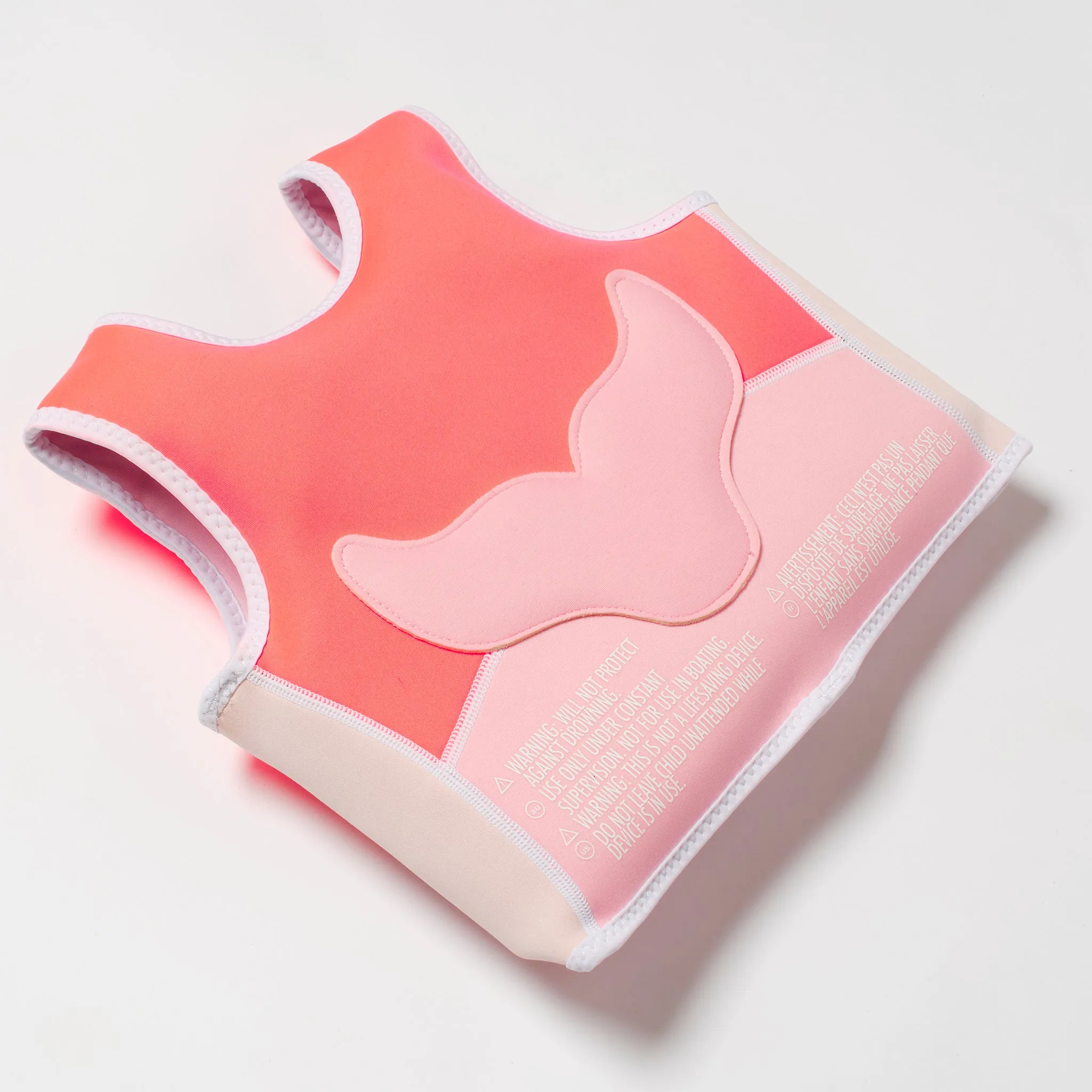 Kids Swim Vest 1-2 | Melody the Mermaid Neon Strawberry Sunnylife
