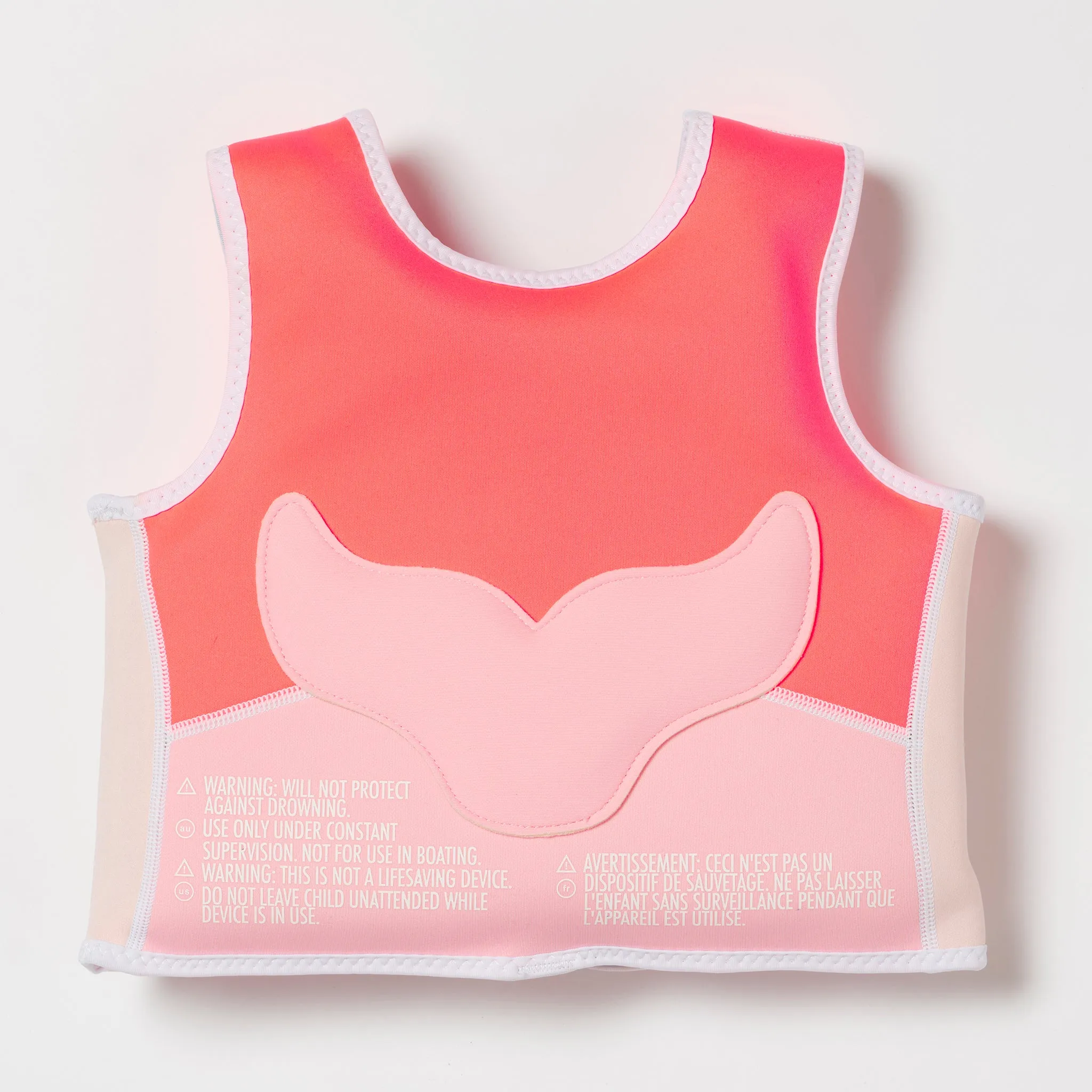 Kids Swim Vest 1-2 | Melody the Mermaid Neon Strawberry Sunnylife