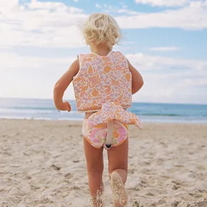 Kids Swim Vest 1-2 | Ocean Magic Pink 3D Sunnylife