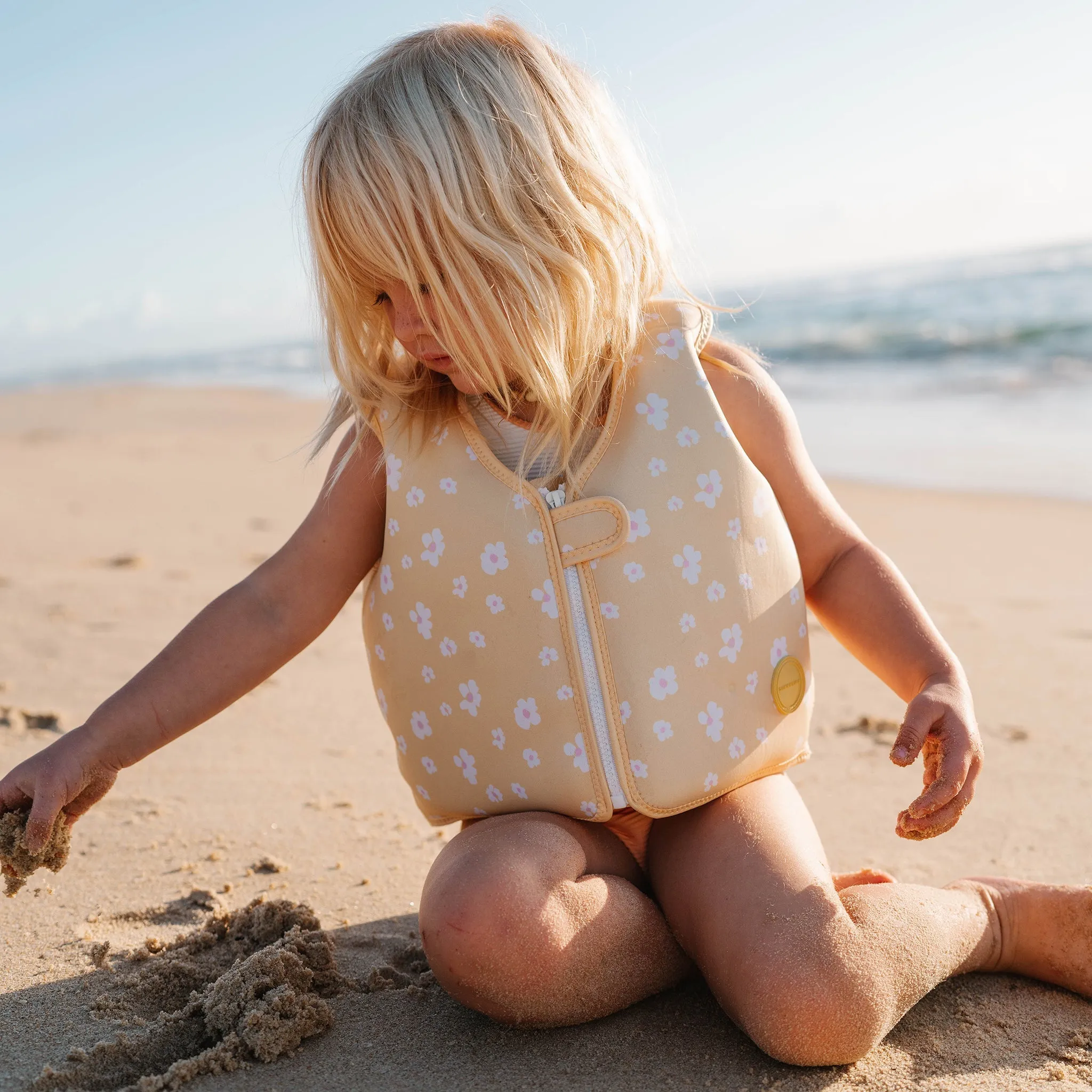 Kids Swim Vest 1-2 | Princess Swan Buttercup Sunnylife