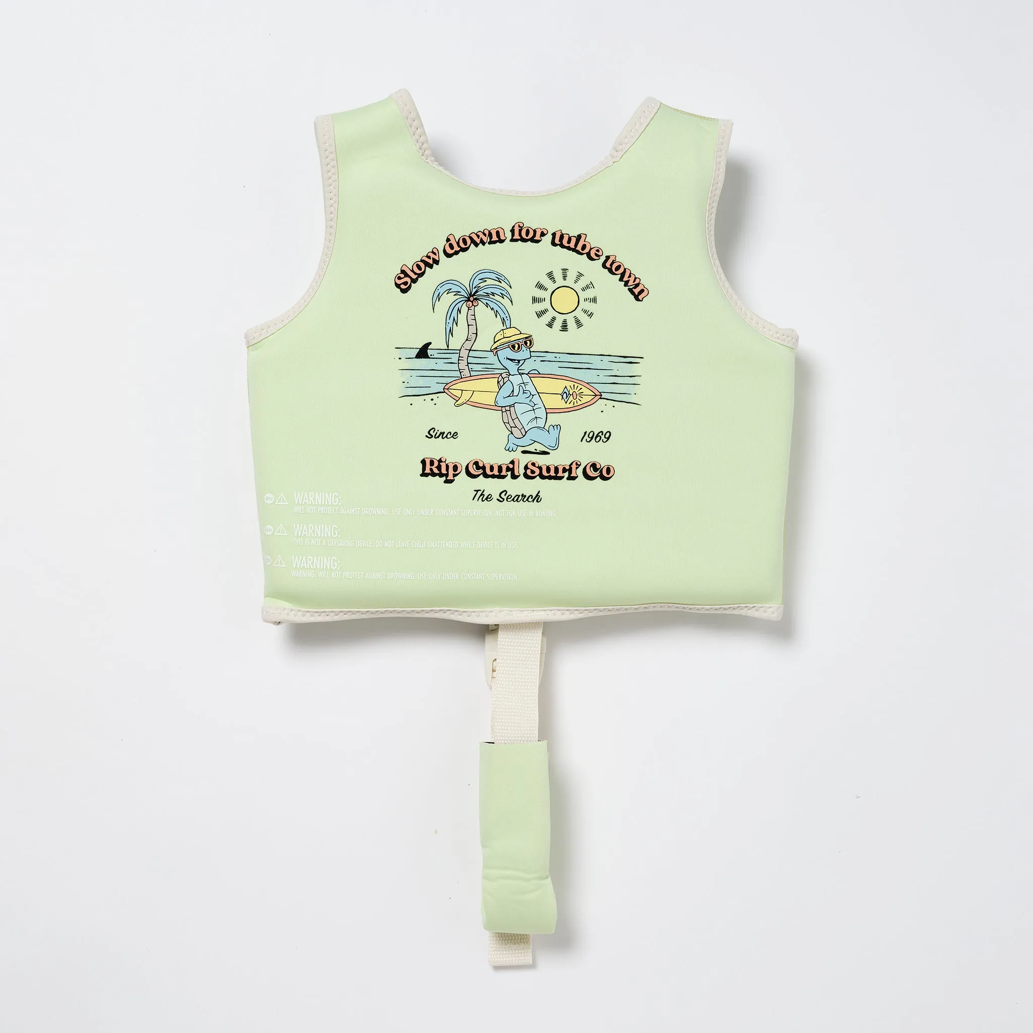 Kids Swim Vest 1-2 | Shred Turtle Aqua Sunnylife
