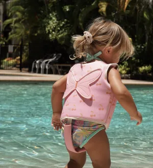 Kids Swim Vest 2-3 | Cotton Candy Cherry Sunnylife