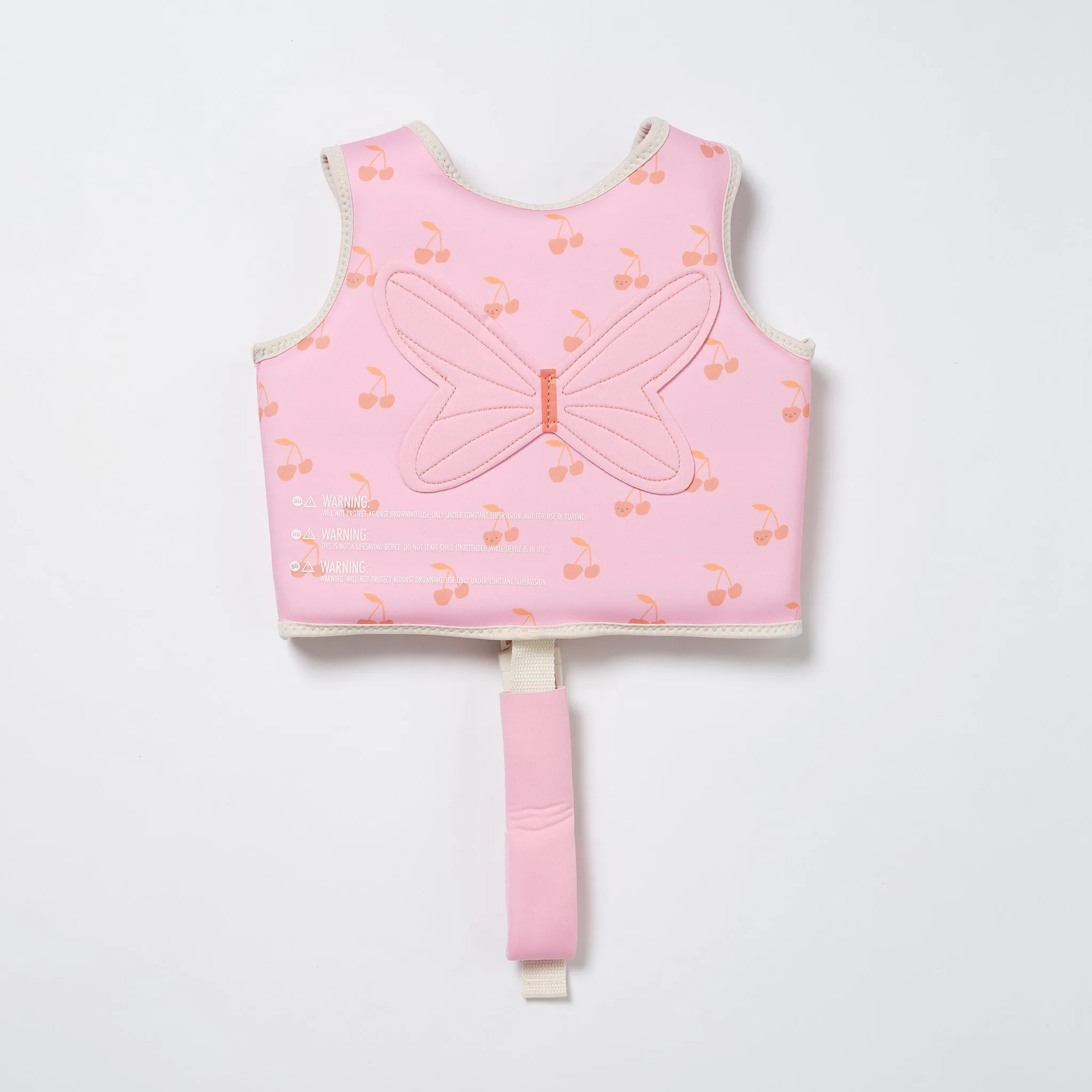 Kids Swim Vest 2-3 | Cotton Candy Cherry Sunnylife