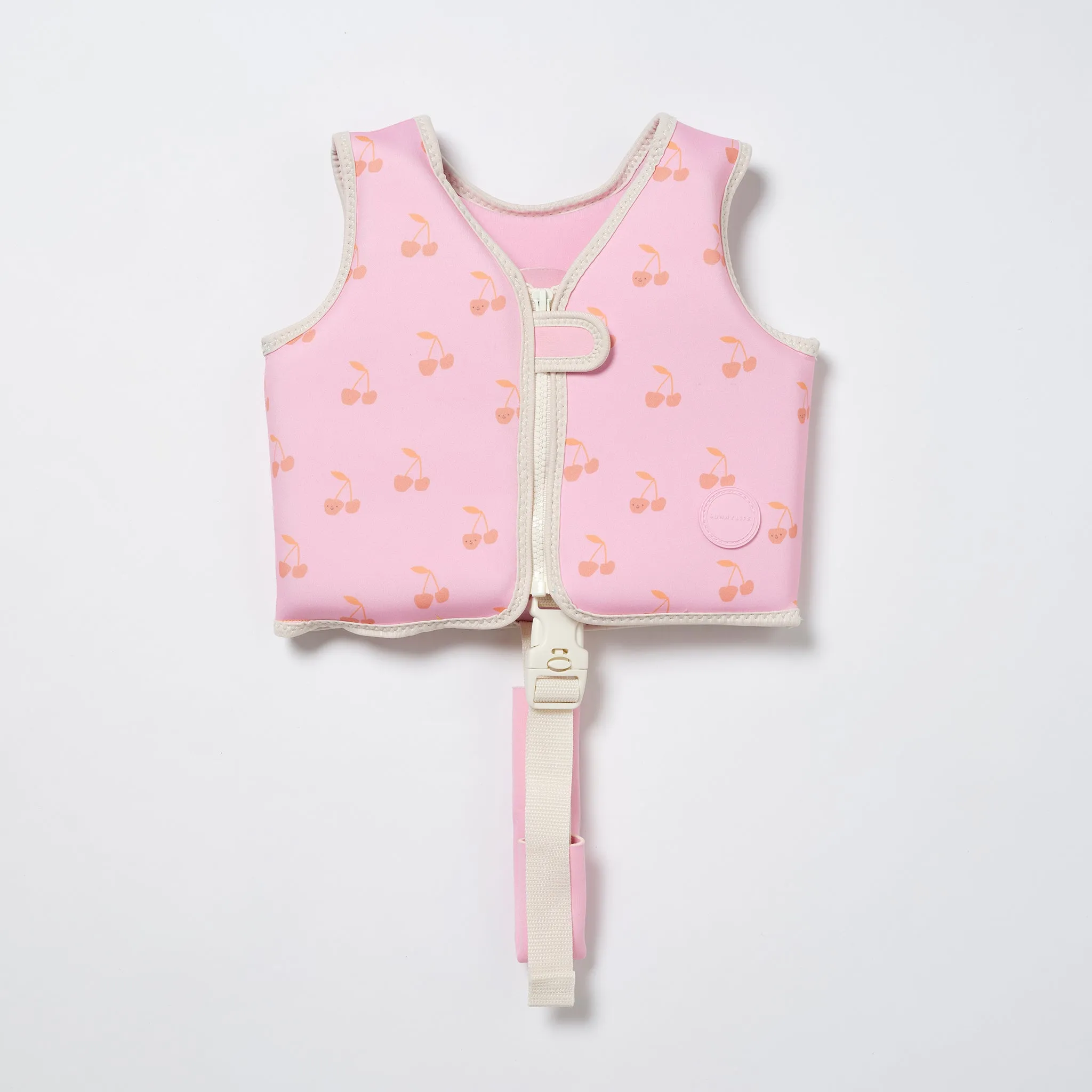 Kids Swim Vest 2-3 | Cotton Candy Cherry Sunnylife