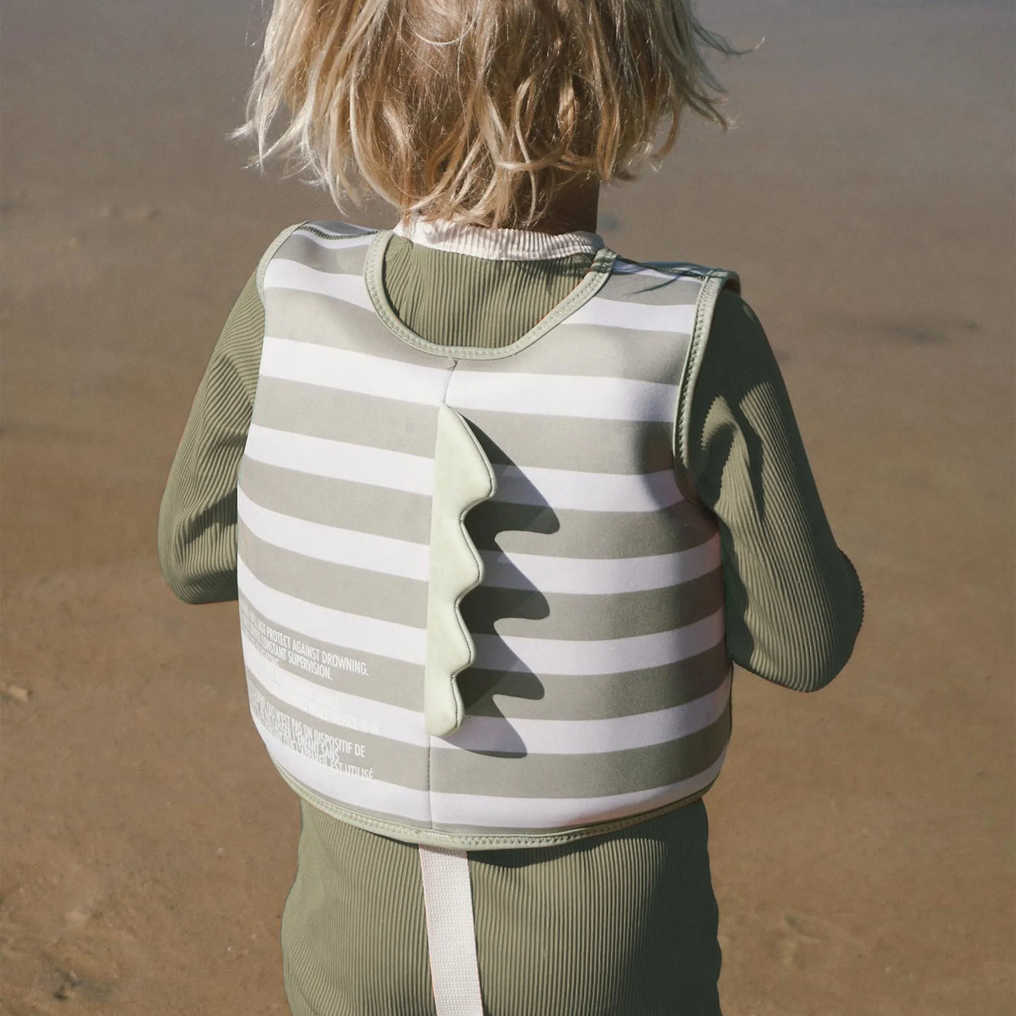 Kids Swim Vest 2-3 | Into the Wild Khaki Sunnylife