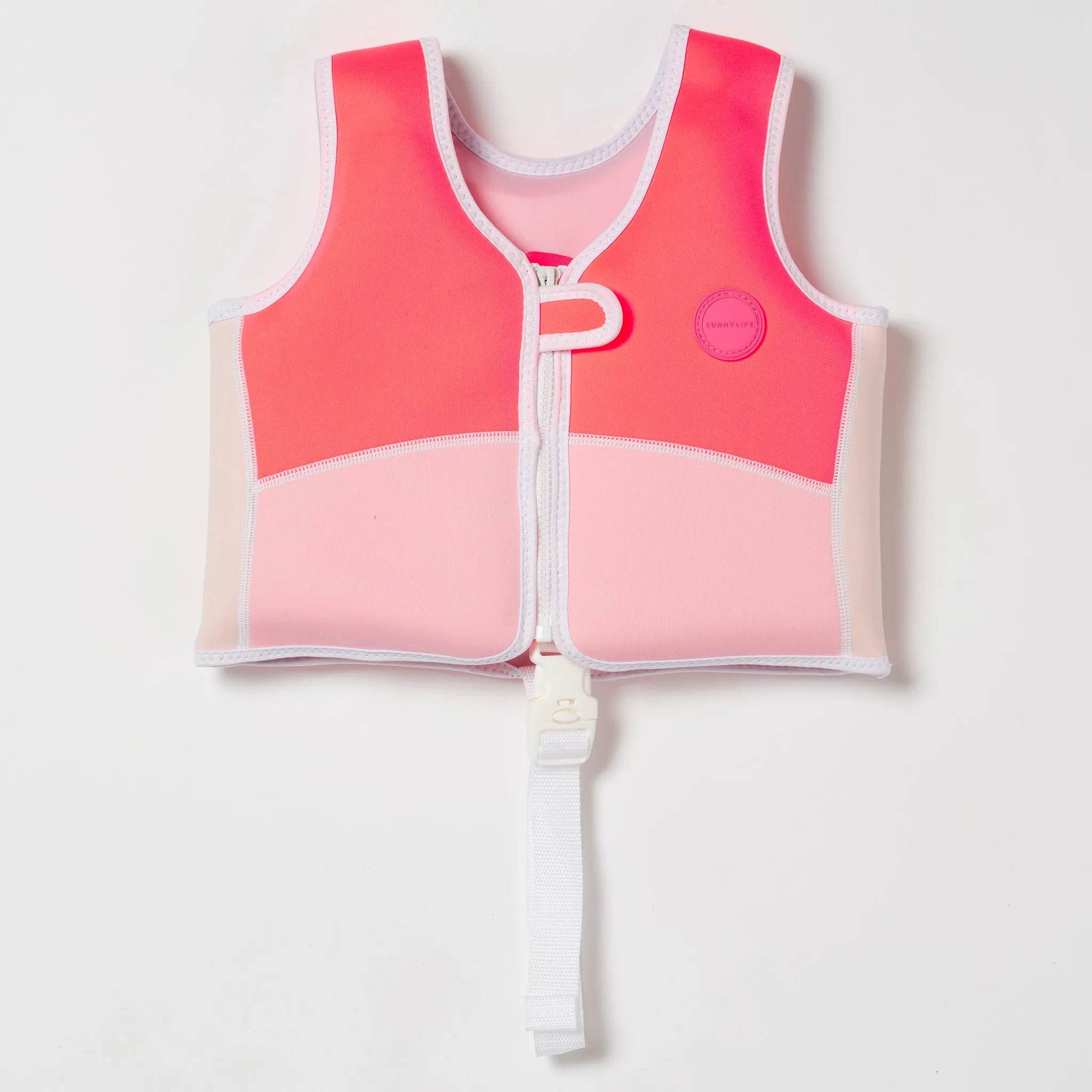 Kids Swim Vest 2-3 | Melody the Mermaid Neon Strawberry Sunnylife