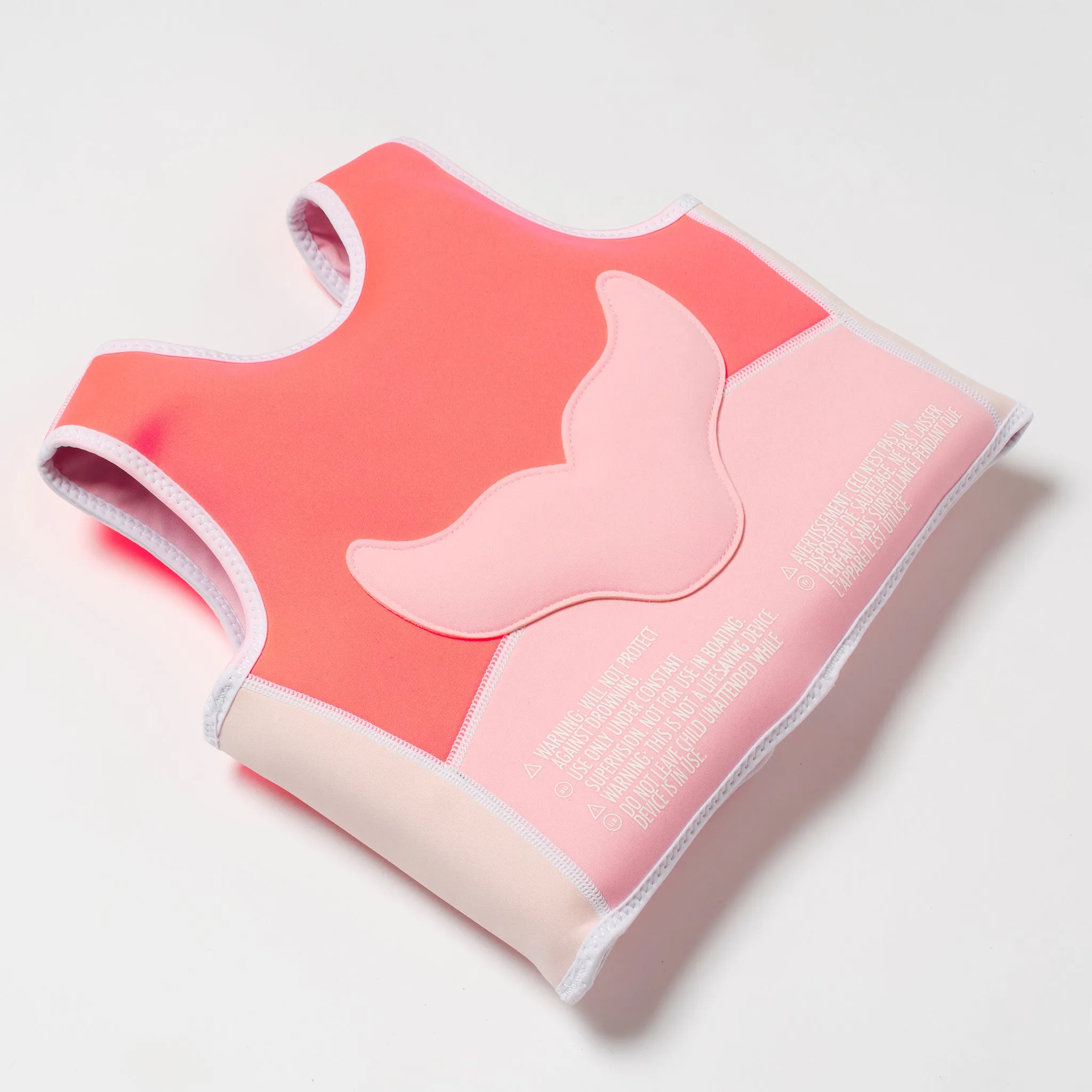 Kids Swim Vest 2-3 | Melody the Mermaid Neon Strawberry Sunnylife