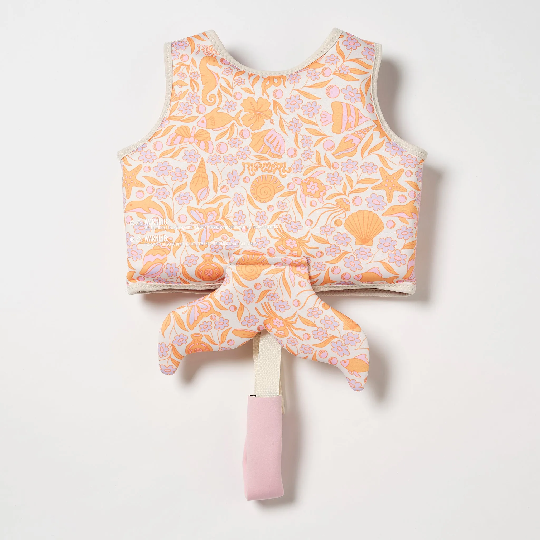 Kids Swim Vest 2-3 | Ocean Magic Pink 3D Sunnylife