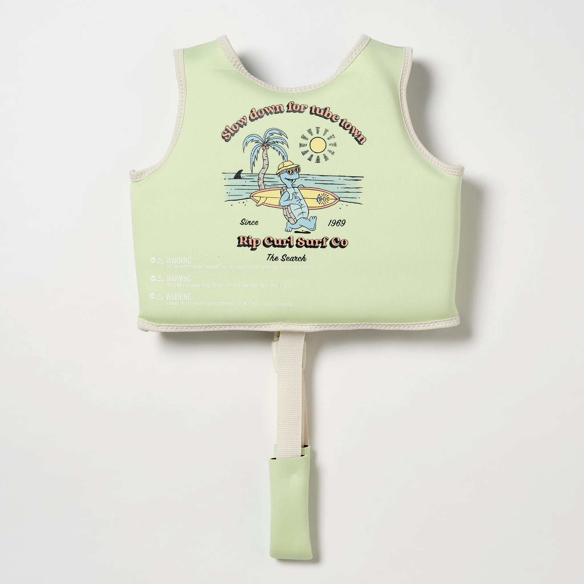 Kids Swim Vest 2-3 | Shred Turtle Aqua Sunnylife