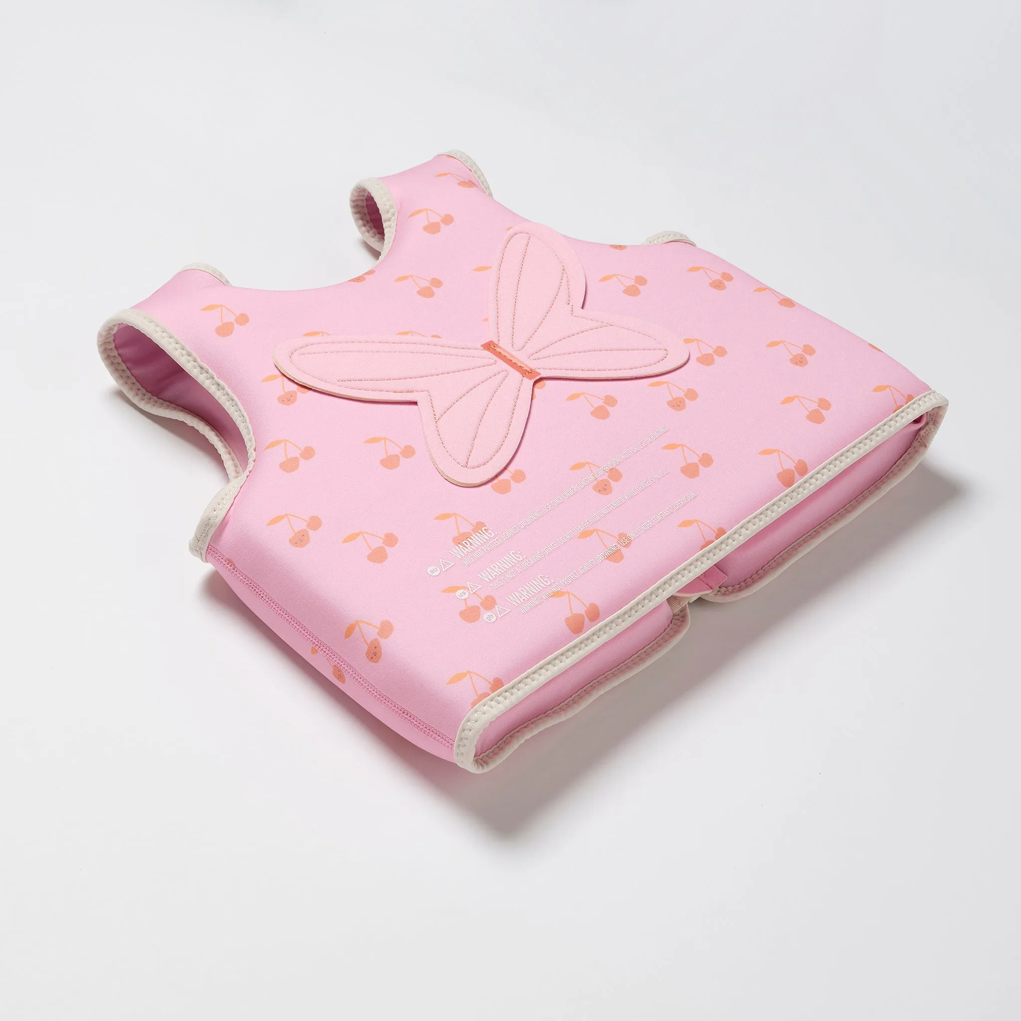 Kids Swim Vest 3-6 | Cotton Candy Cherry Sunnylife