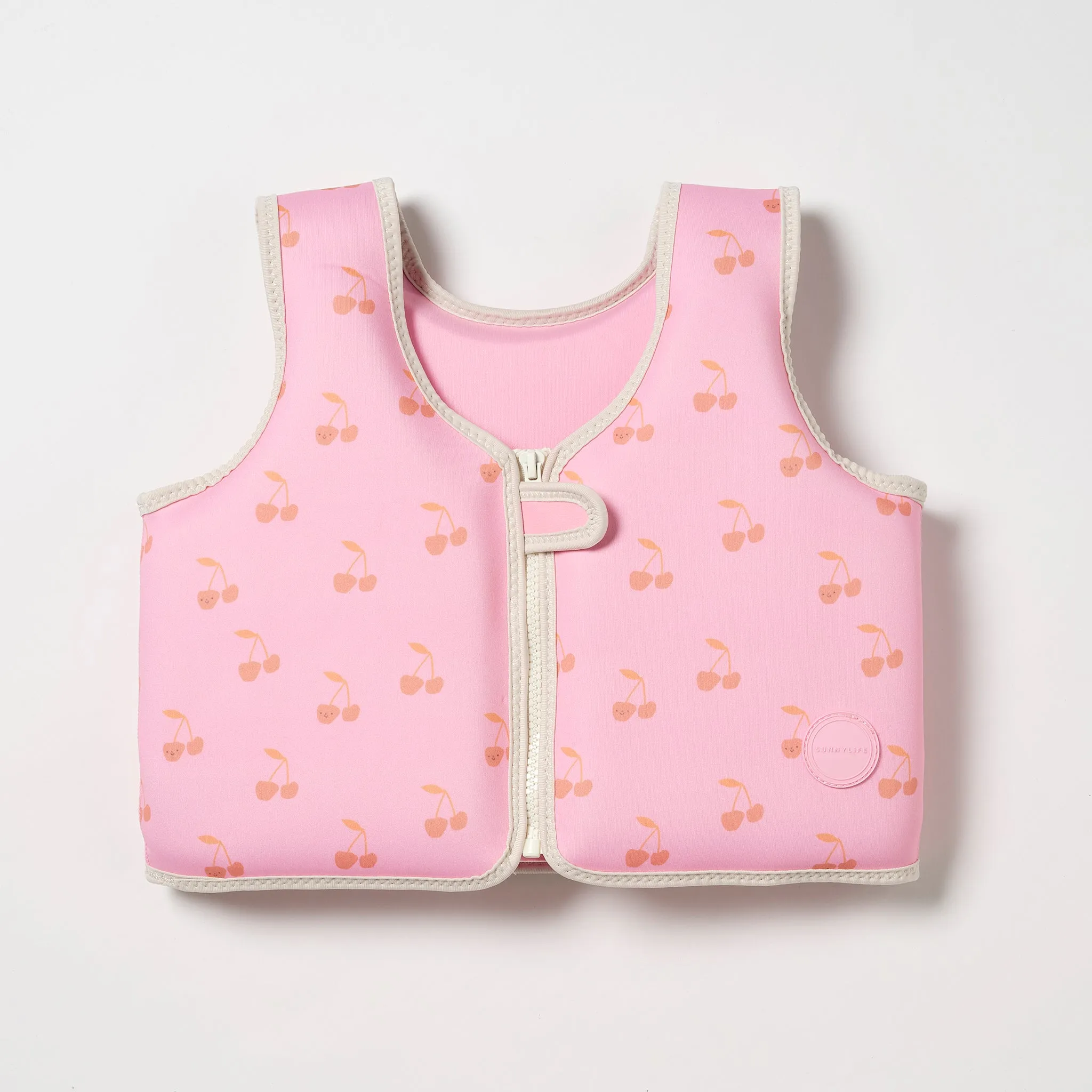 Kids Swim Vest 3-6 | Cotton Candy Cherry Sunnylife