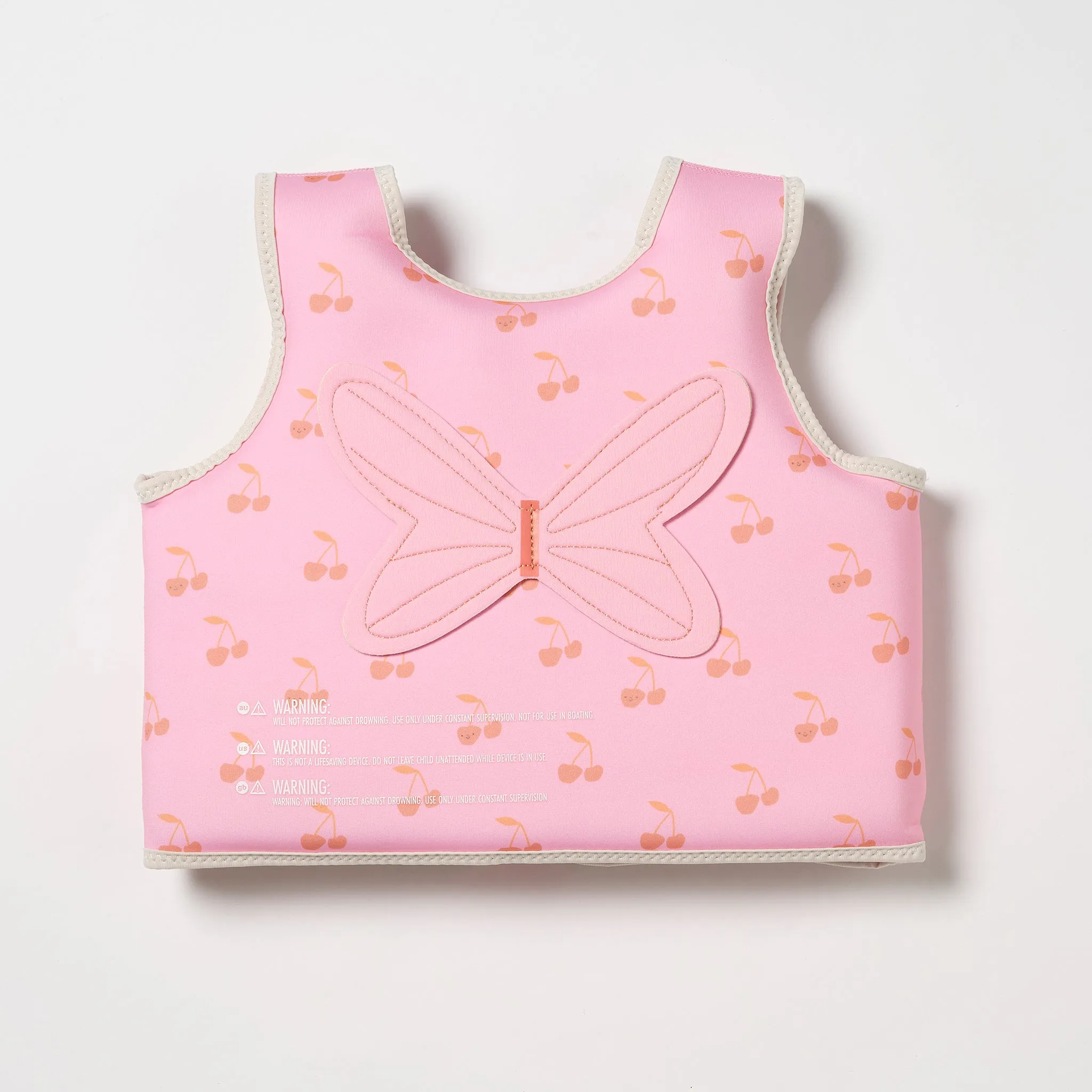 Kids Swim Vest 3-6 | Cotton Candy Cherry Sunnylife