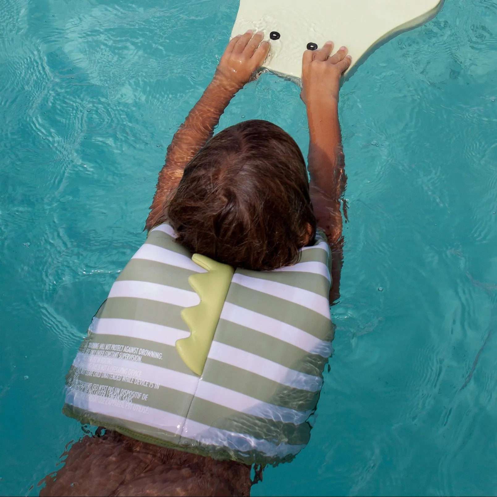 Kids Swim Vest 3-6 | Into the Wild Khaki Sunnylife