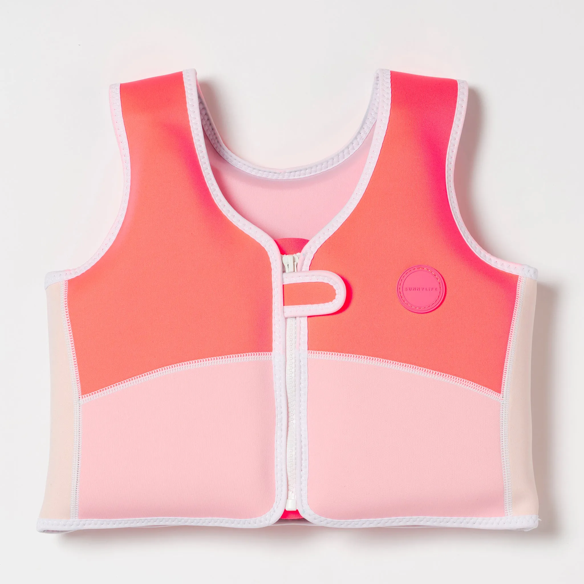 Kids Swim Vest 3-6 | Melody the Mermaid Neon Strawberry Sunnylife