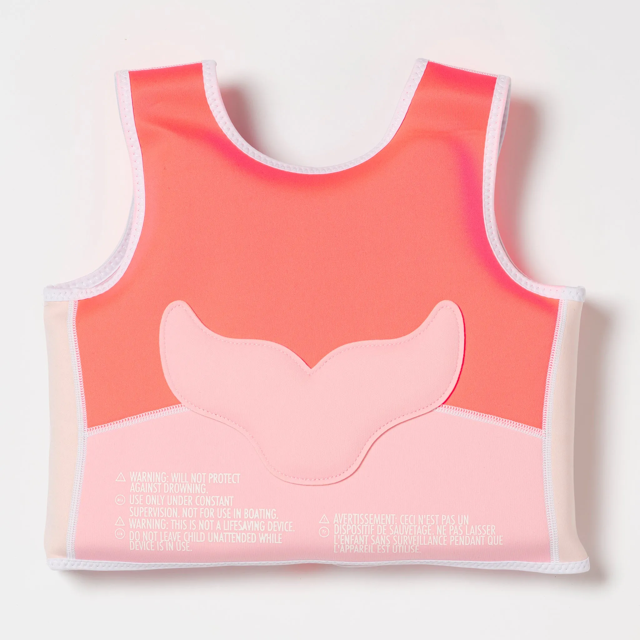 Kids Swim Vest 3-6 | Melody the Mermaid Neon Strawberry Sunnylife