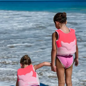 Kids Swim Vest 3-6 | Melody the Mermaid Neon Strawberry Sunnylife