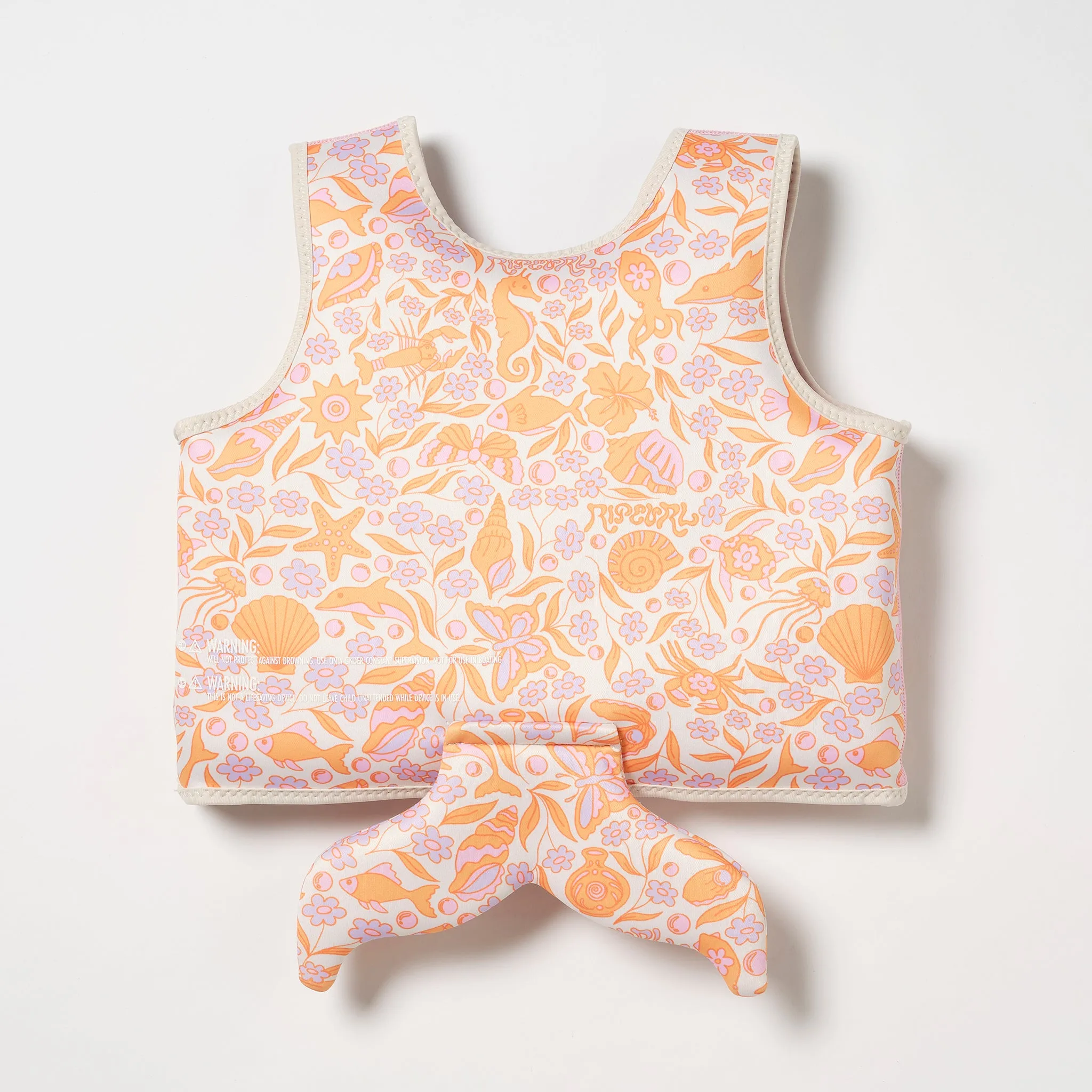 Kids Swim Vest 3-6 | Ocean Magic Pink 3D Sunnylife