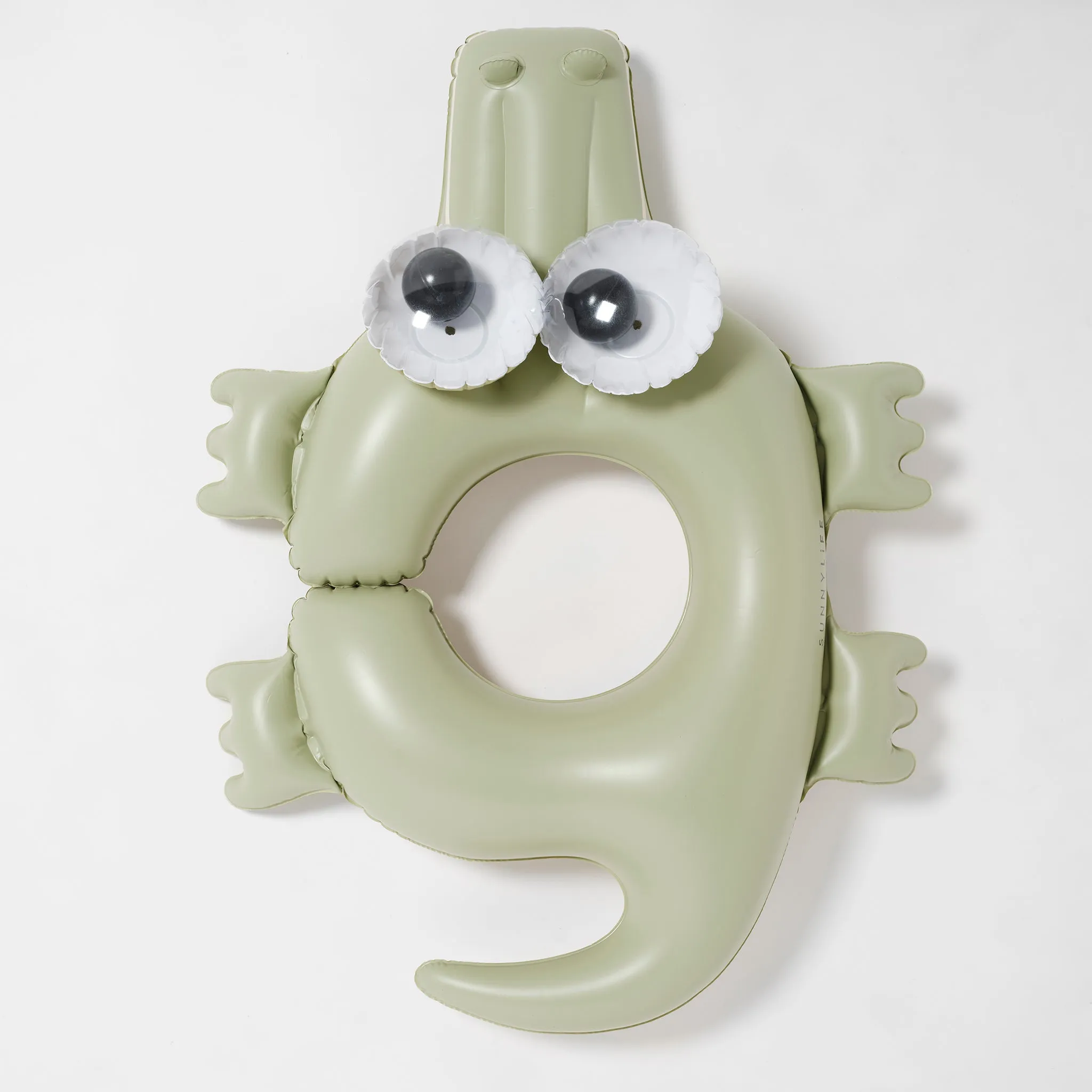 Kids Tube Pool Ring | Cookie the Croc Khaki Sunnylife