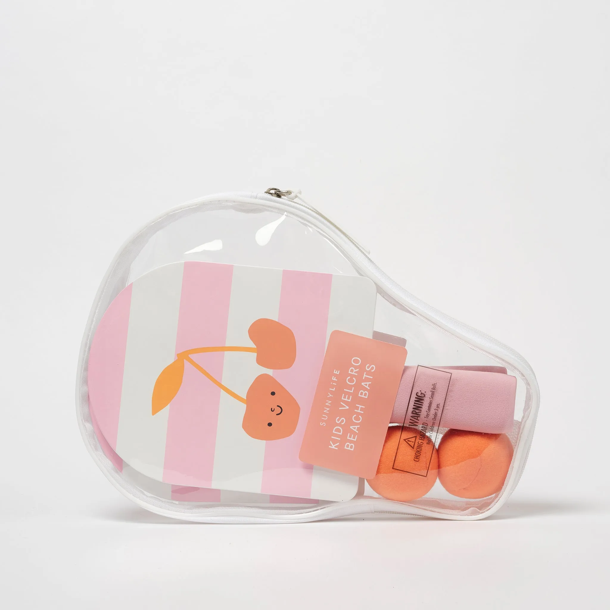 Kids Velcro Beach Bats | Cotton Candy Cherry Sunnylife