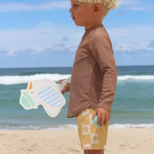 Kids Velcro Beach Bats | Sammy the Seagull Blue Stripe Sunnylife