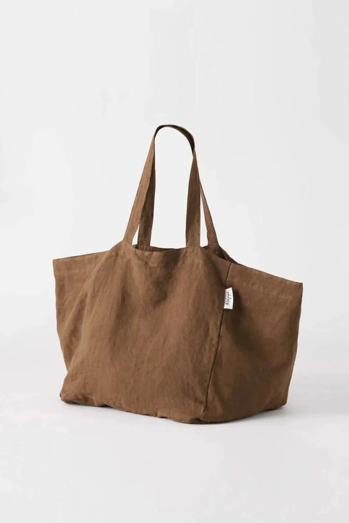 Linen Tote Bag - The beach people June Swimwear