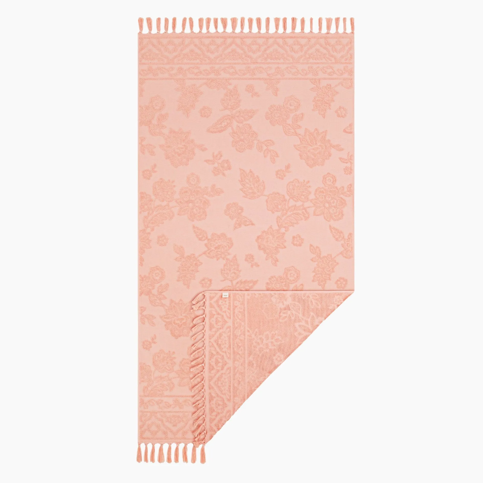 Lucia Peach Beach Towel ISAL LABEL