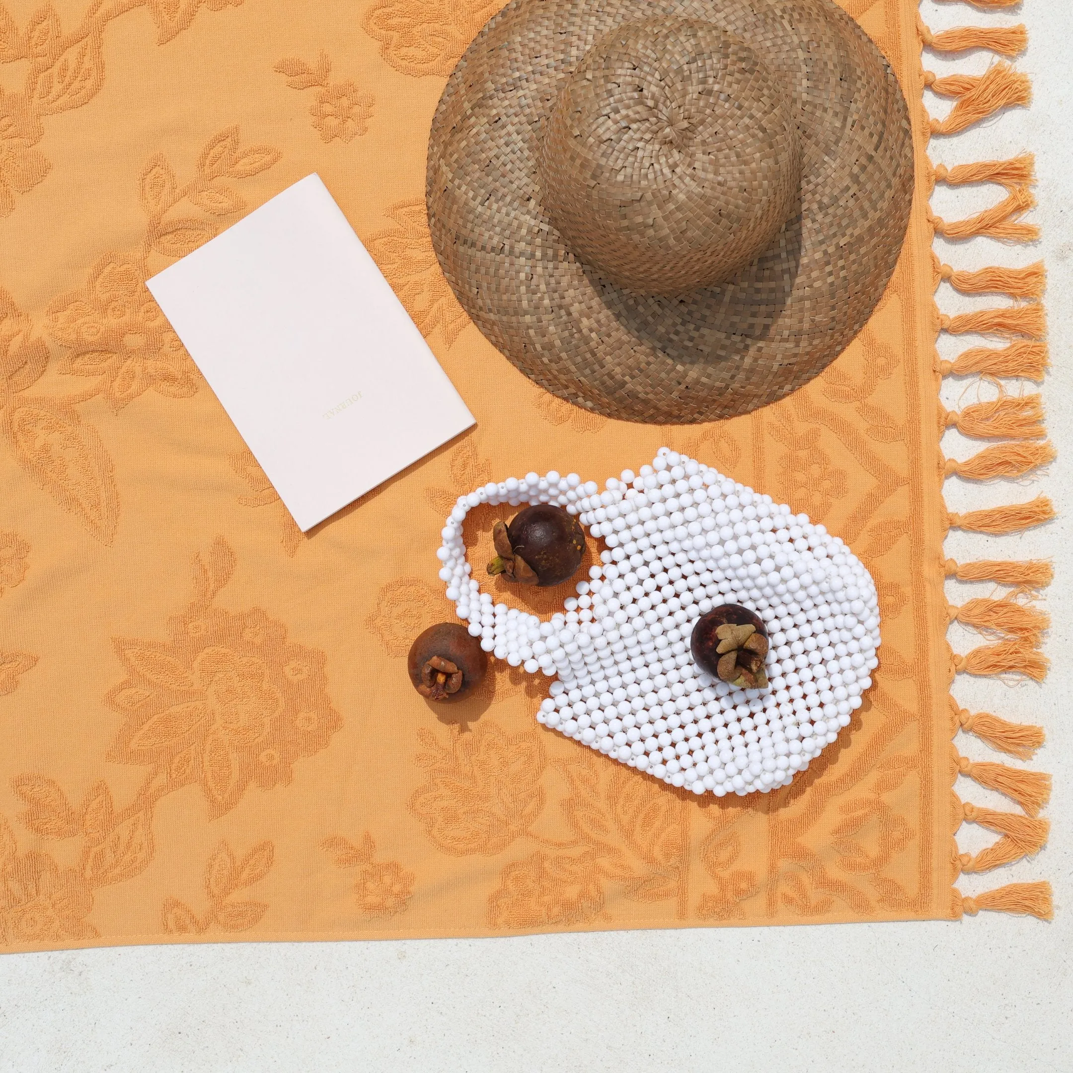 Lucia Tangelo Beach Towel ISAL LABEL