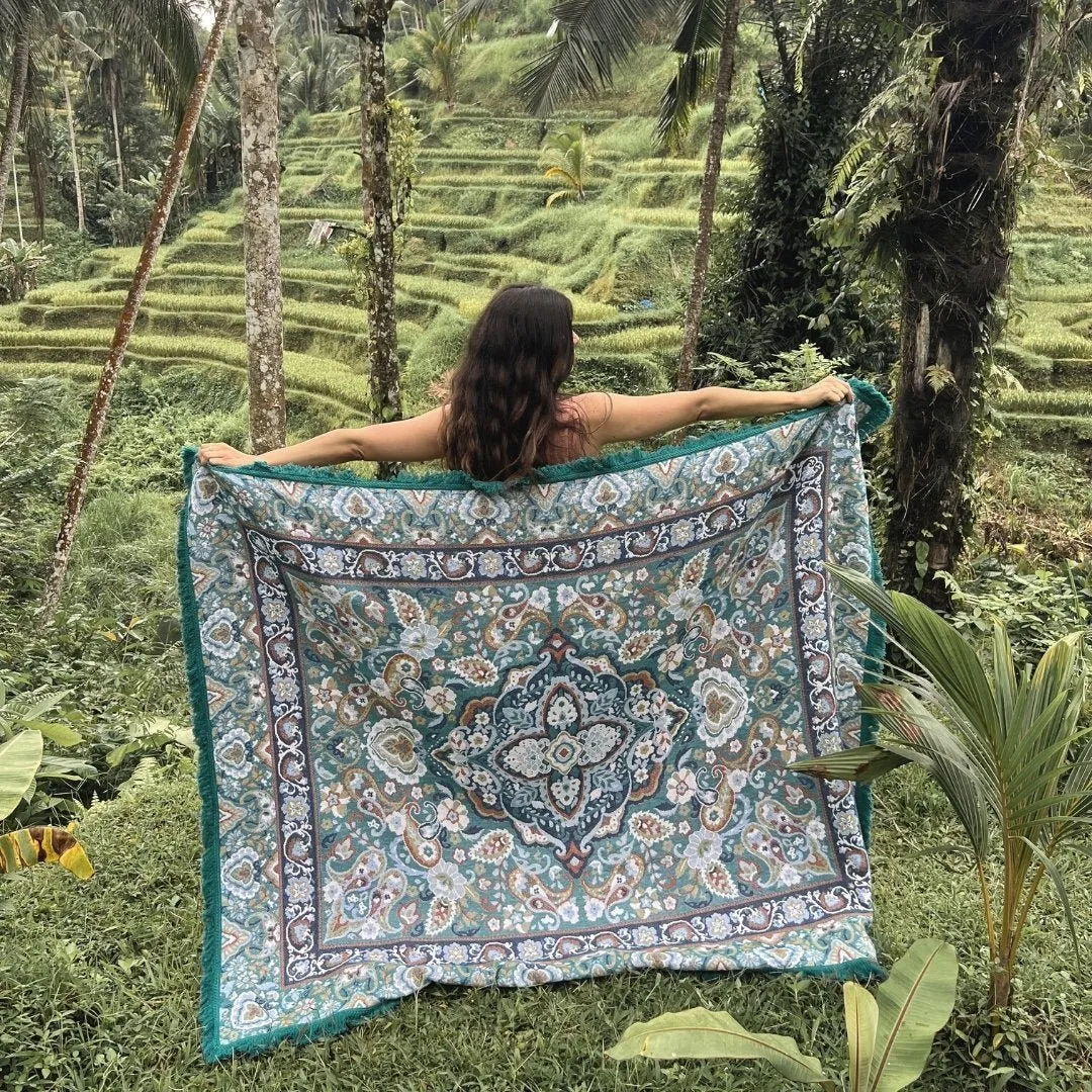 Luna Woven Picnic Rug XL ISAL LABEL