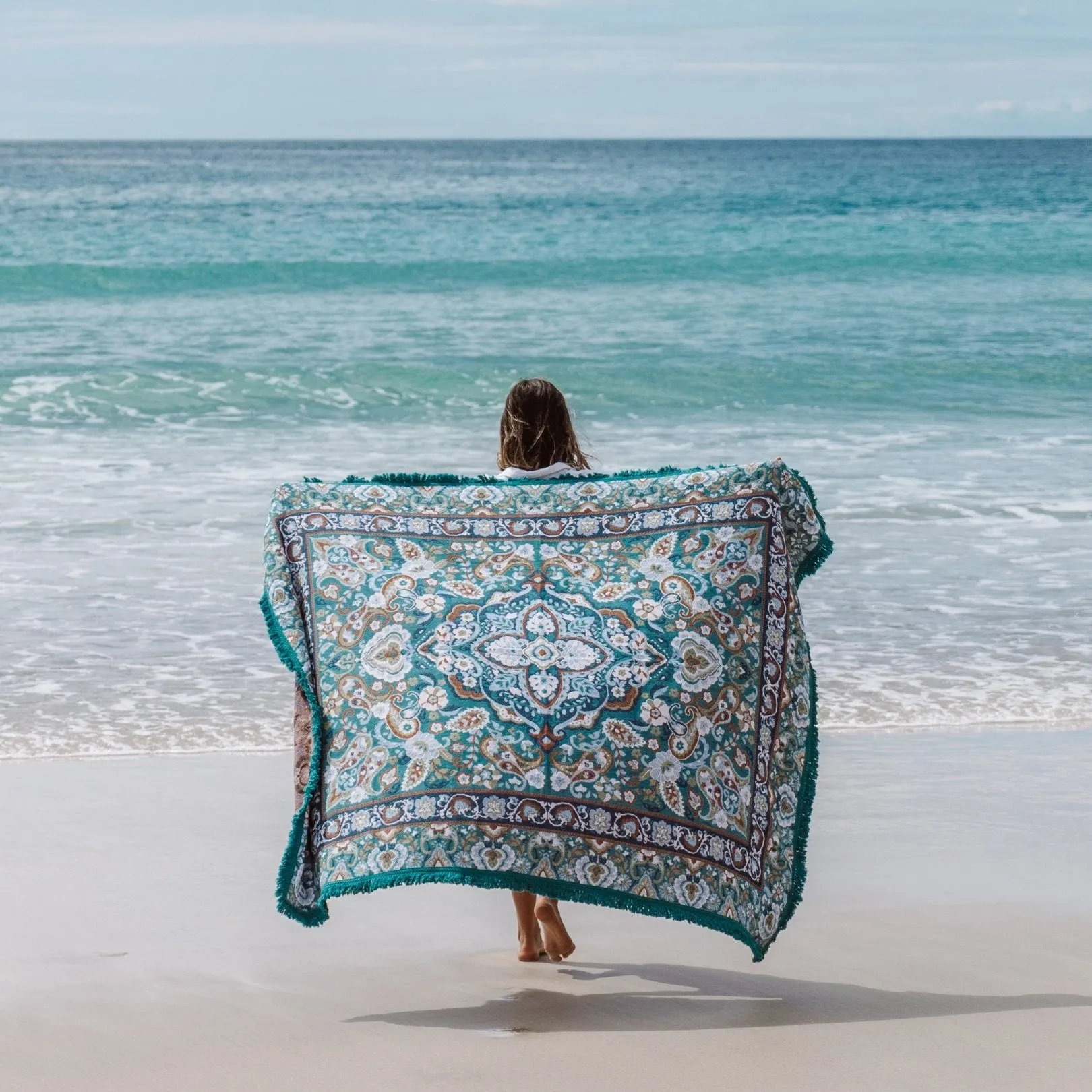 Luna Woven Picnic Rug XL ISAL LABEL