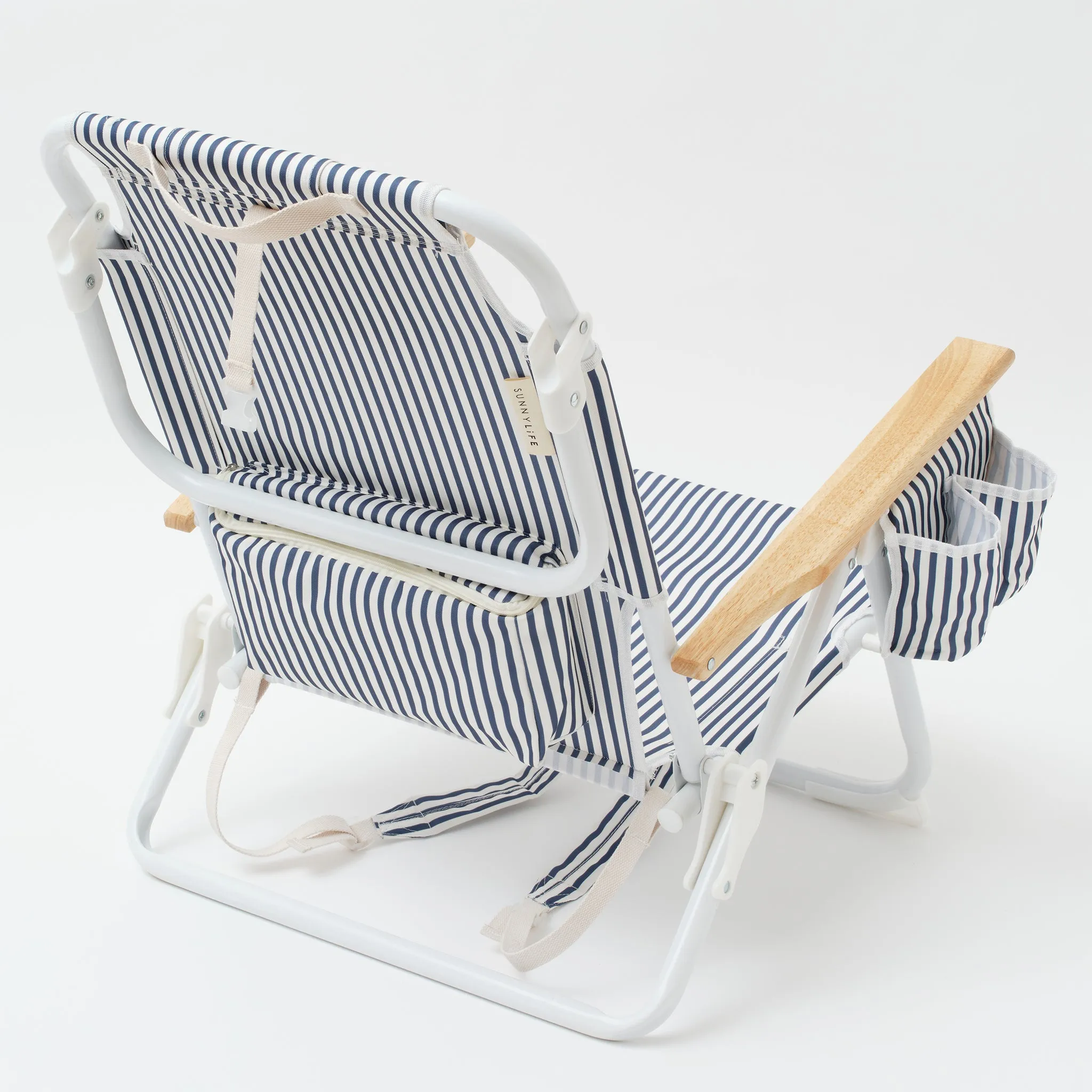 Luxe Beach Chair | The Resort Coastal Blue Sunnylife