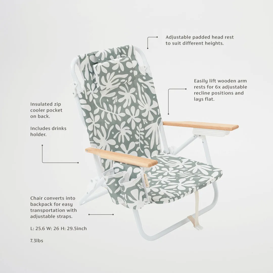 Luxe Beach Chair | The Vacay Olive Sunnylife