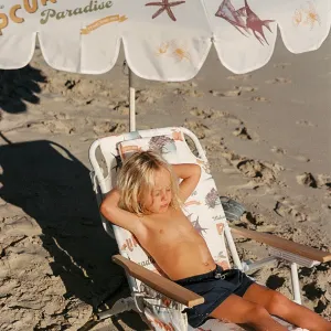 Luxe Beach Chair | Welcome to Paradise Chalk Sunnylife