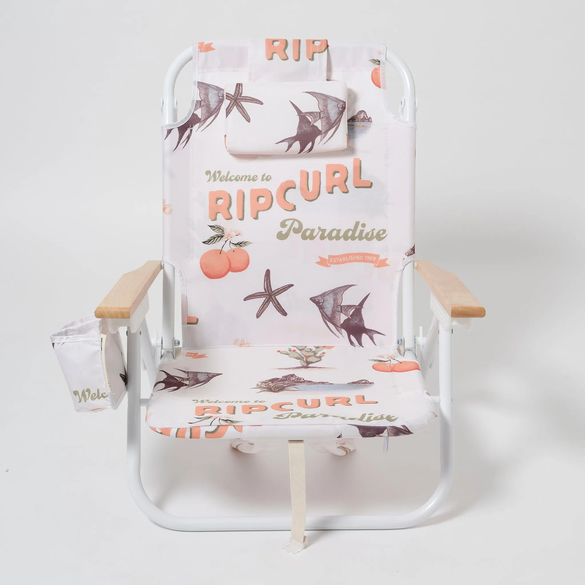 Luxe Beach Chair | Welcome to Paradise Chalk Sunnylife
