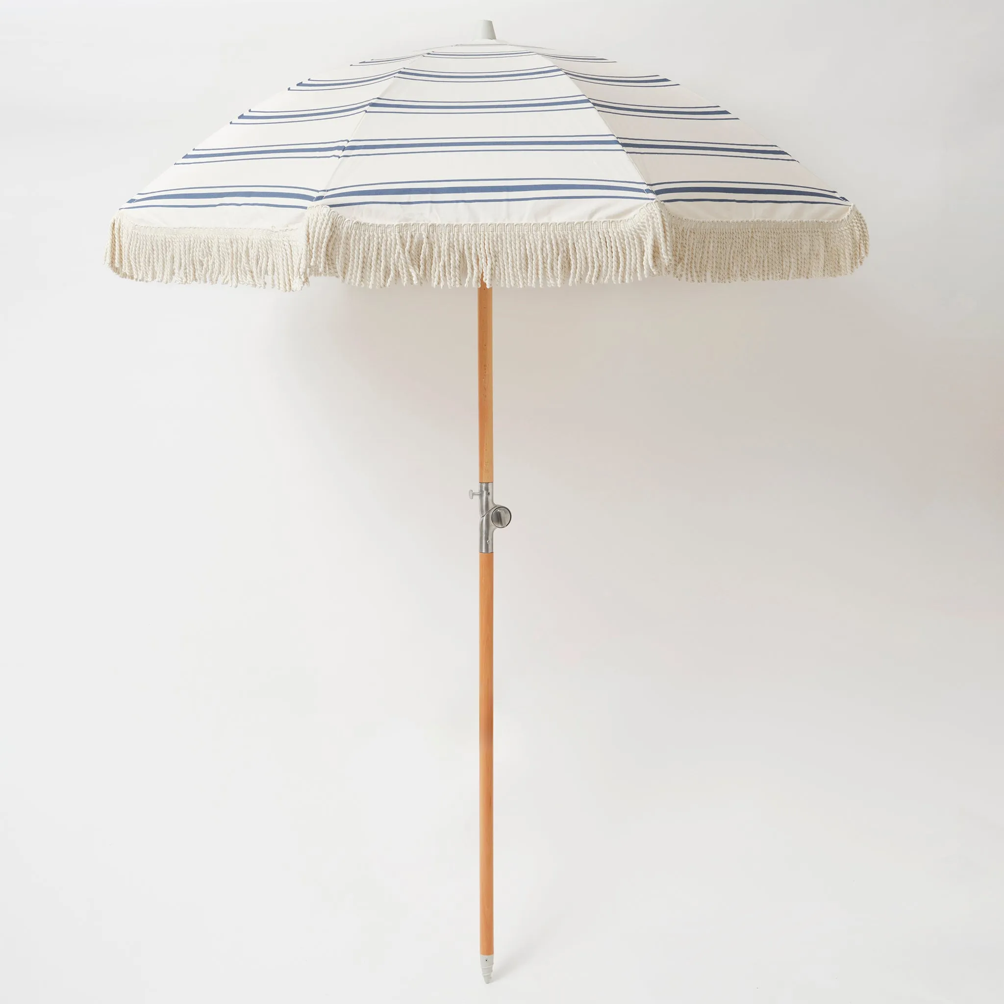 Luxe Beach Umbrella | The Resort Coastal Blue Sunnylife