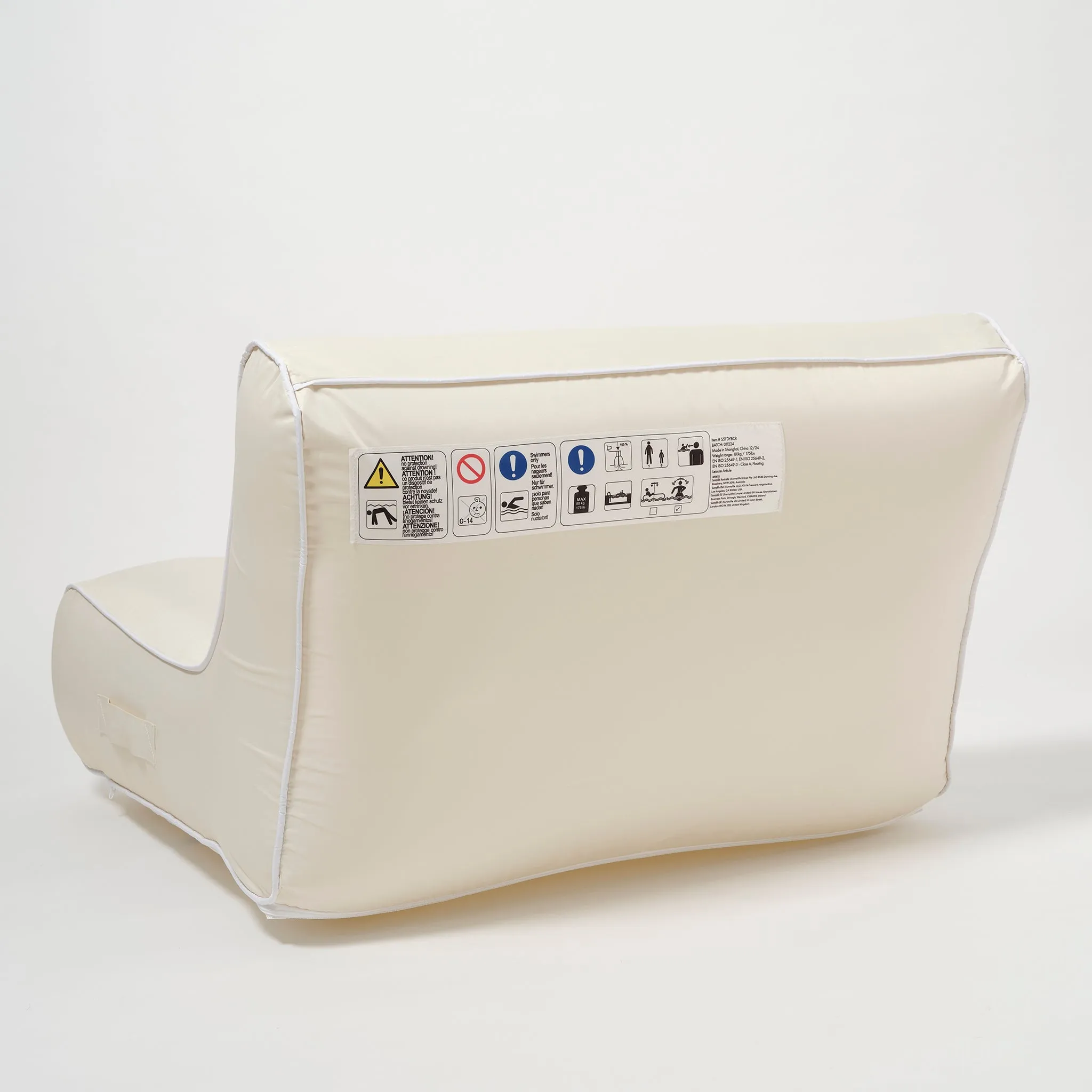 Luxe Floating Chair | Casa Cream Sunnylife