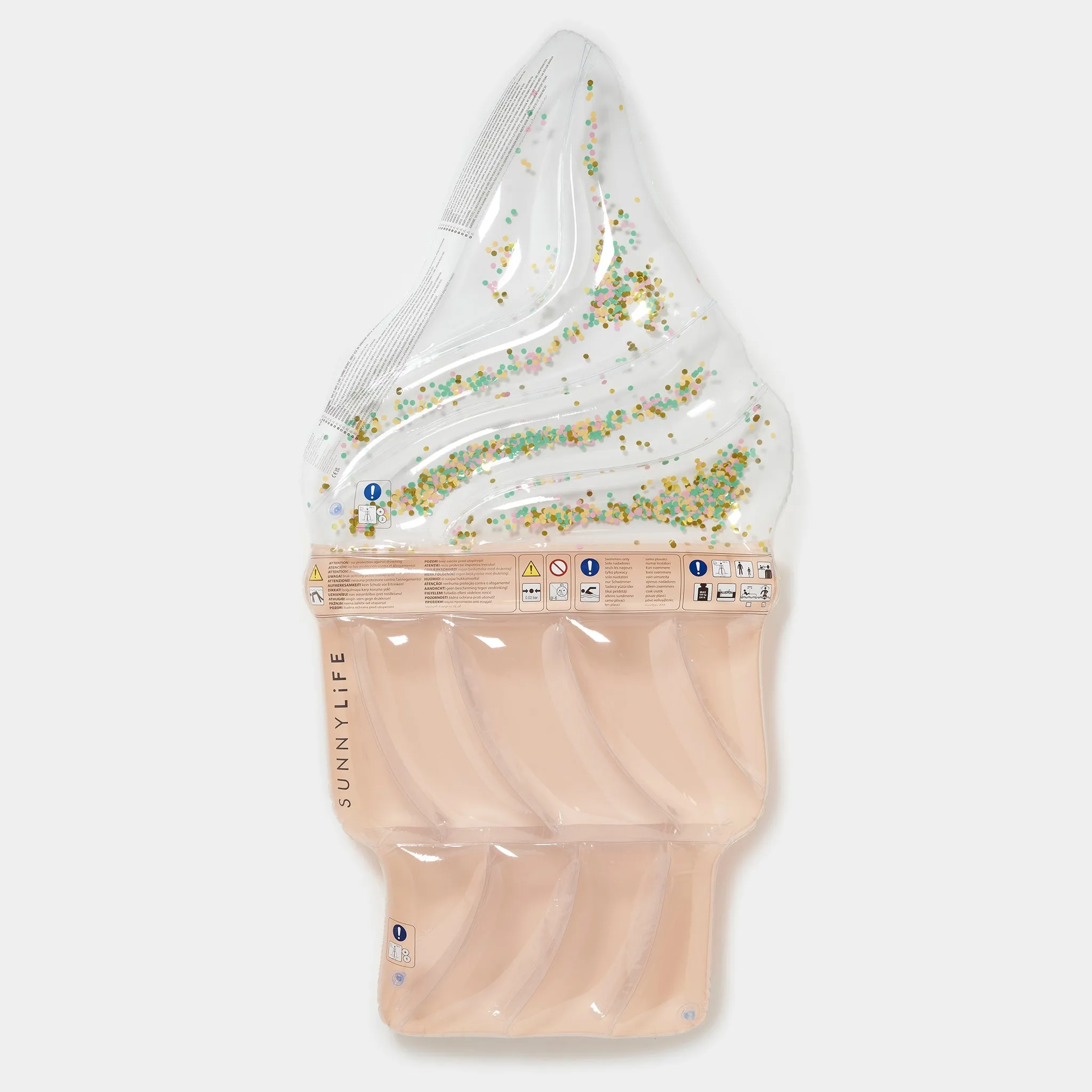 Luxe Lie-On Float | Ice Cream Sunday Multi Sunnylife