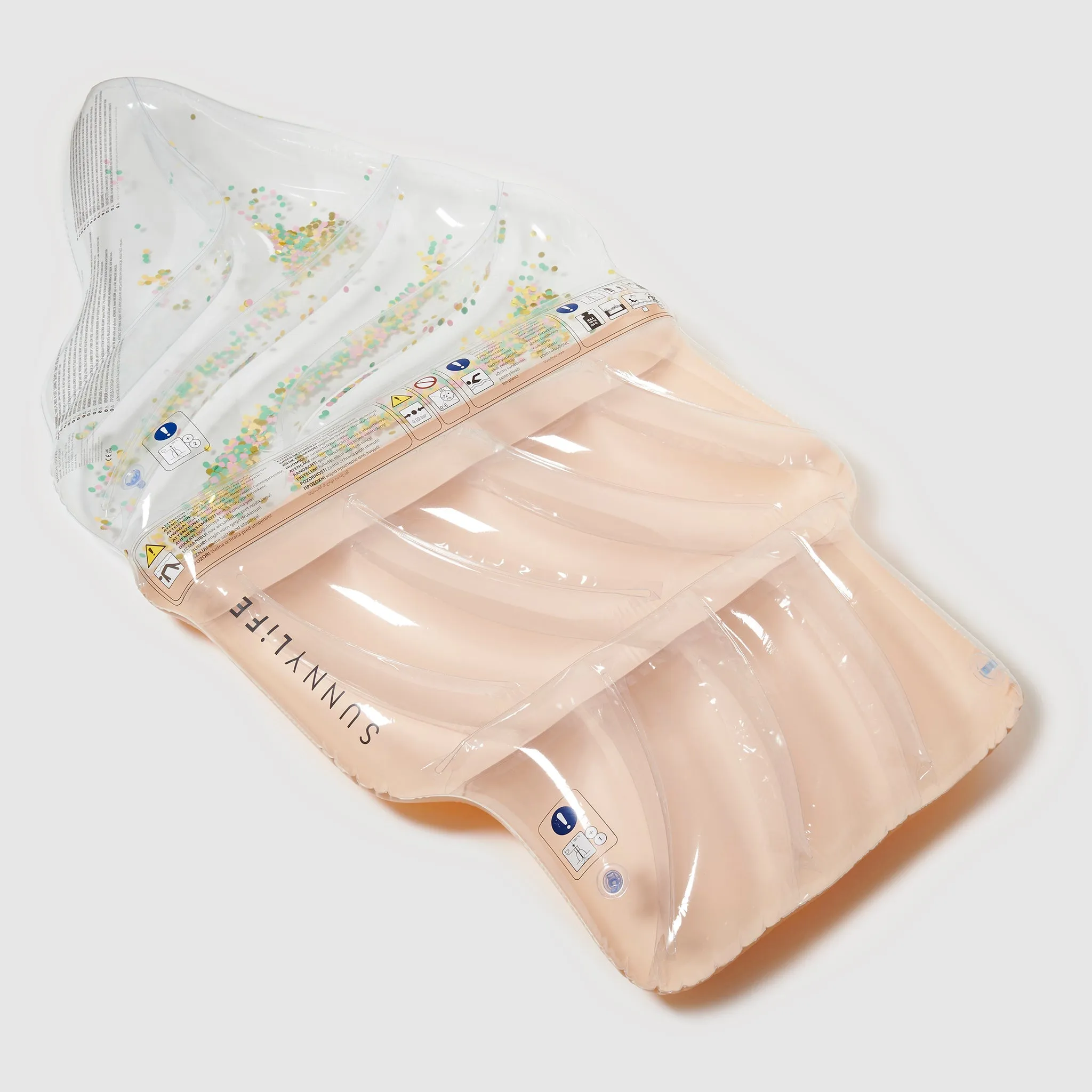 Luxe Lie-On Float | Ice Cream Sunday Multi Sunnylife