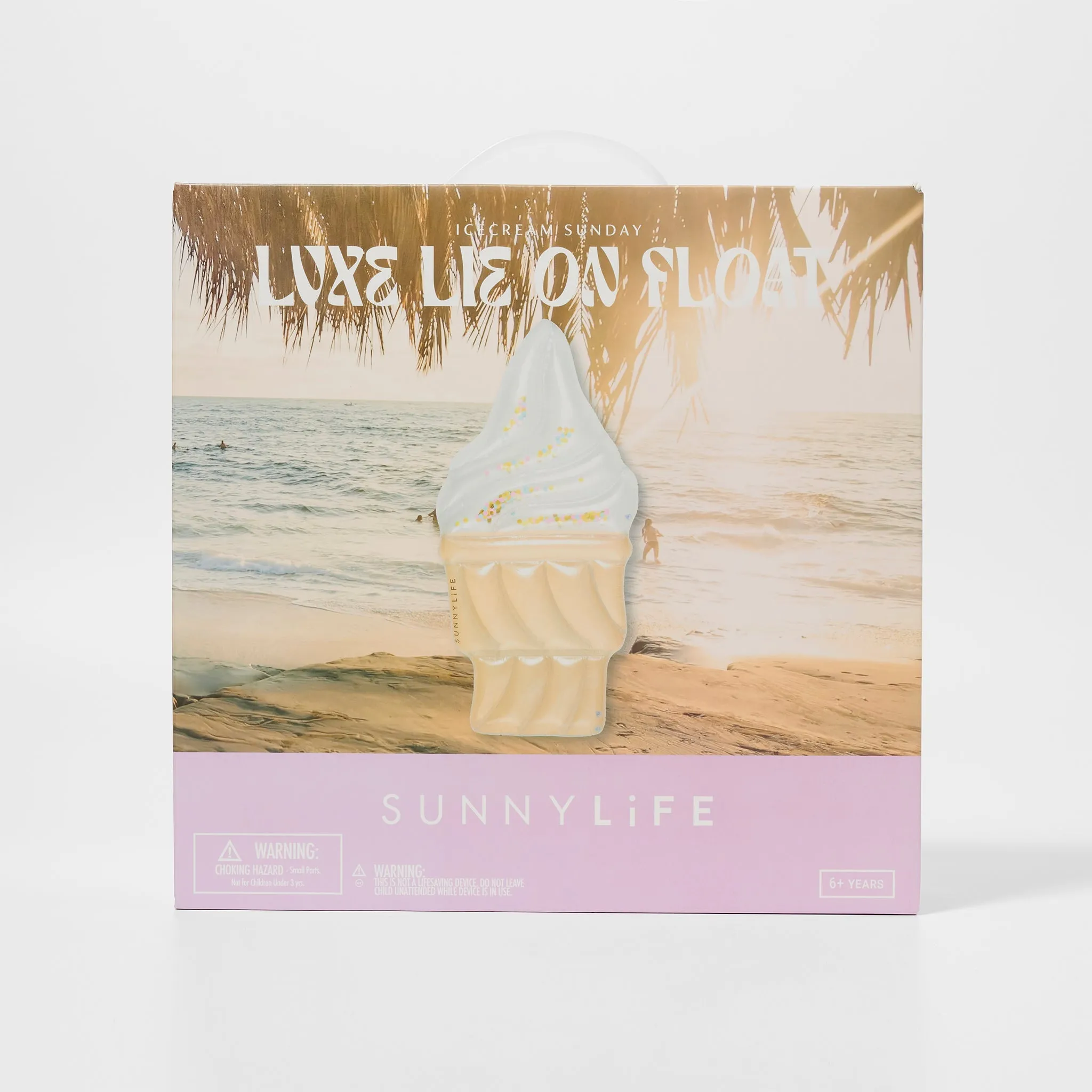 Luxe Lie-On Float | Ice Cream Sunday Multi Sunnylife